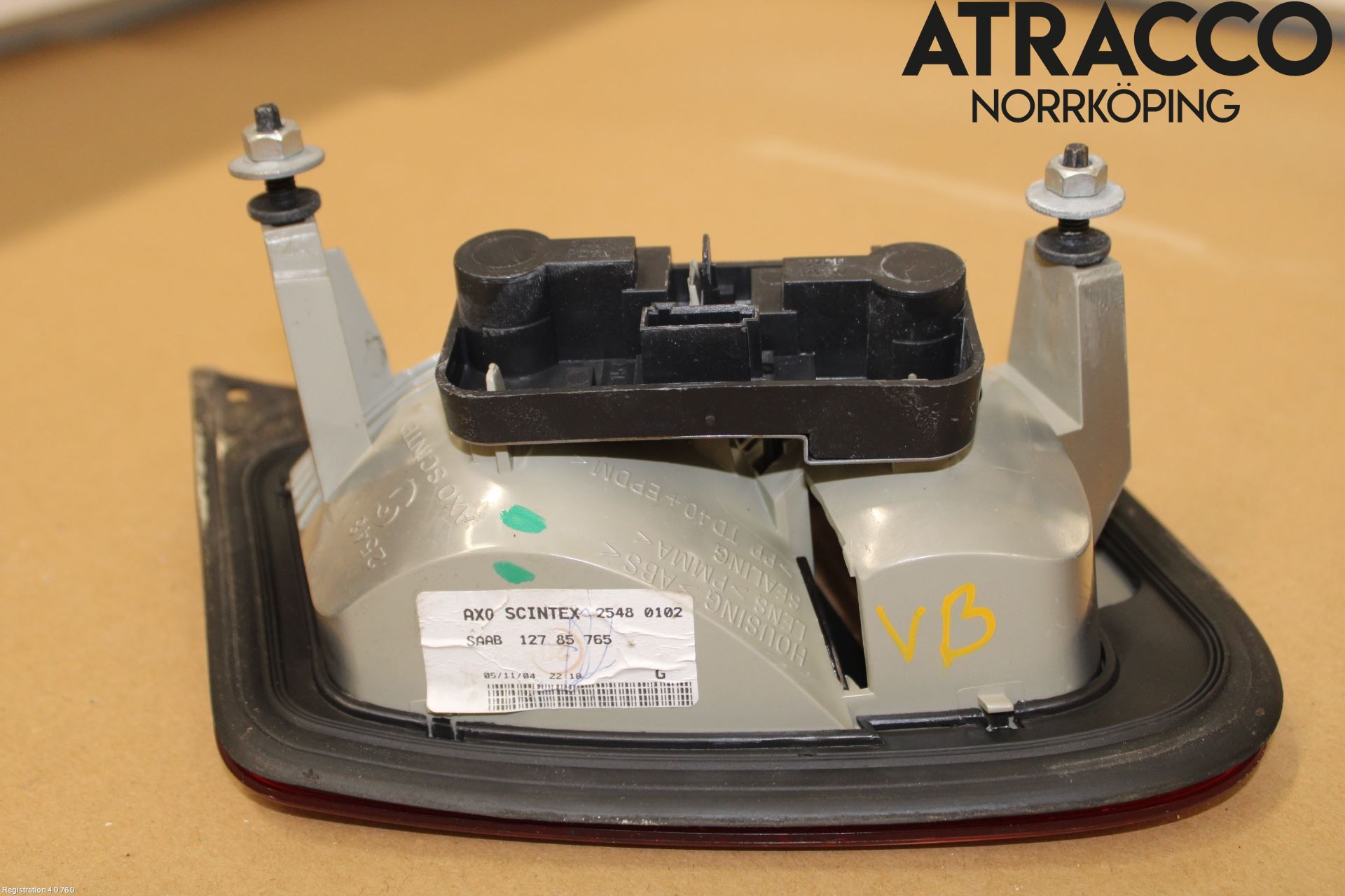 Saab 9-3 VER 2 Bakljus Lucka Vä