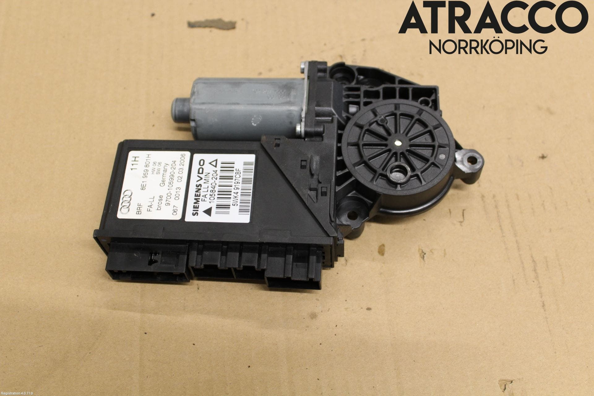 Audi A4/S4 05-07 Fönsterhissmotor