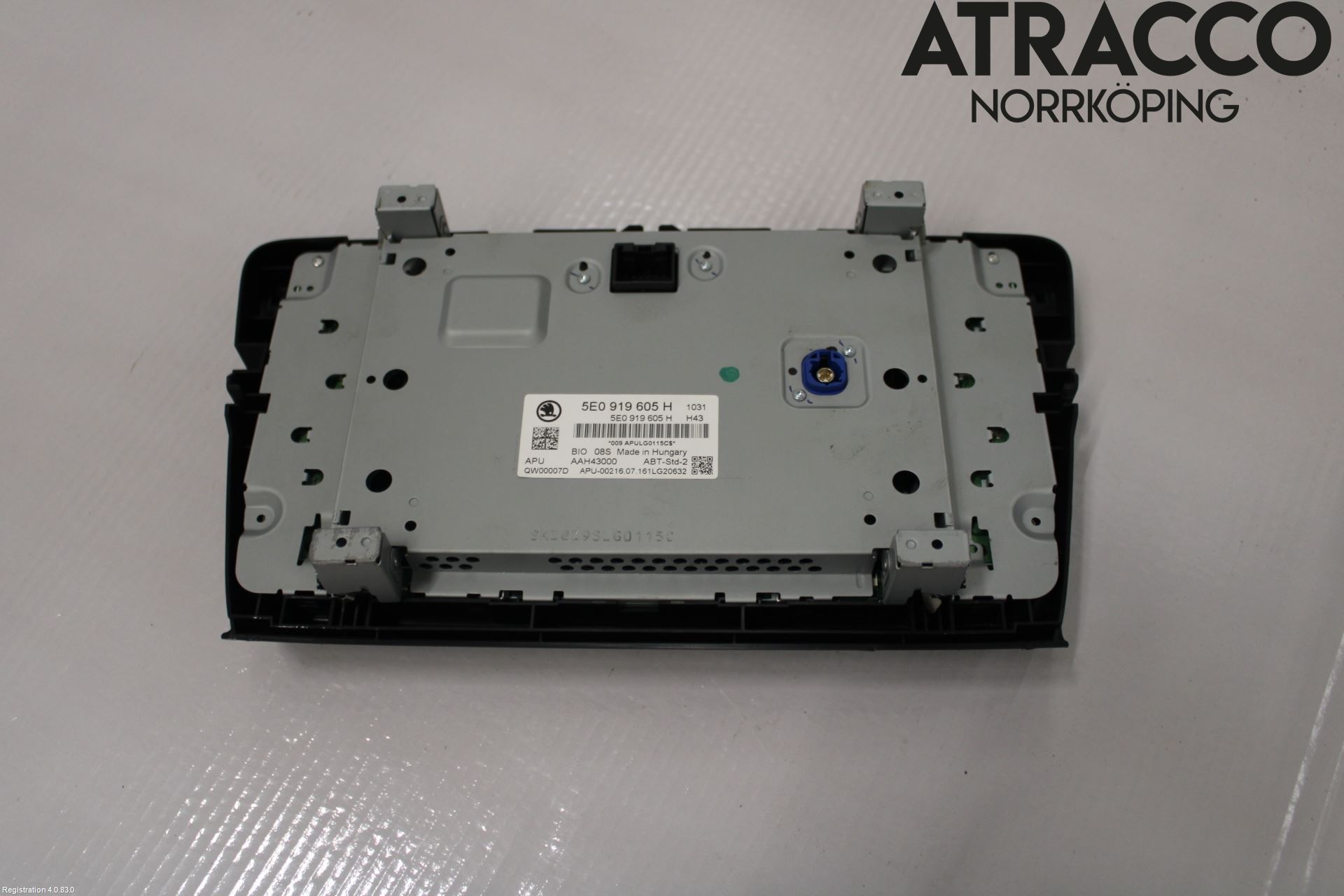 Skoda OCTAVIA (5E) 13-20 Multifunktionsdisplay