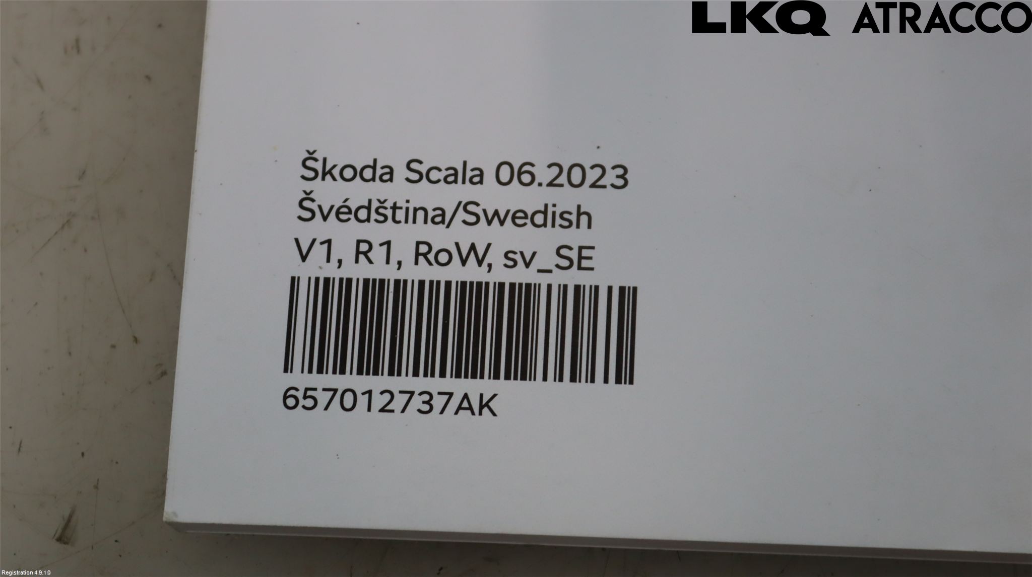 Skoda SCALA 19- Instruktionsbok