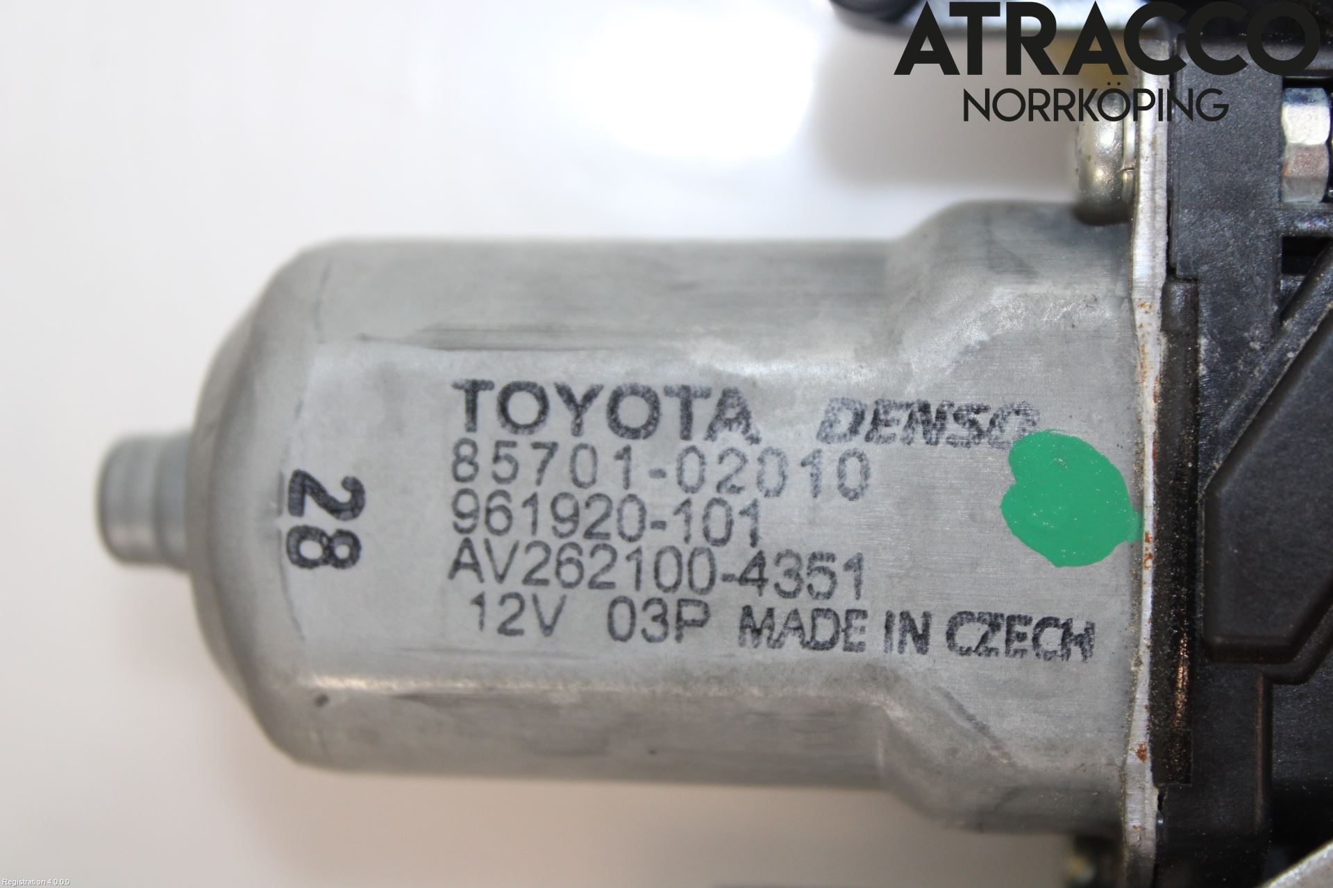 Toyota AVENSIS 09-15 Fönsterhiss El Kompl