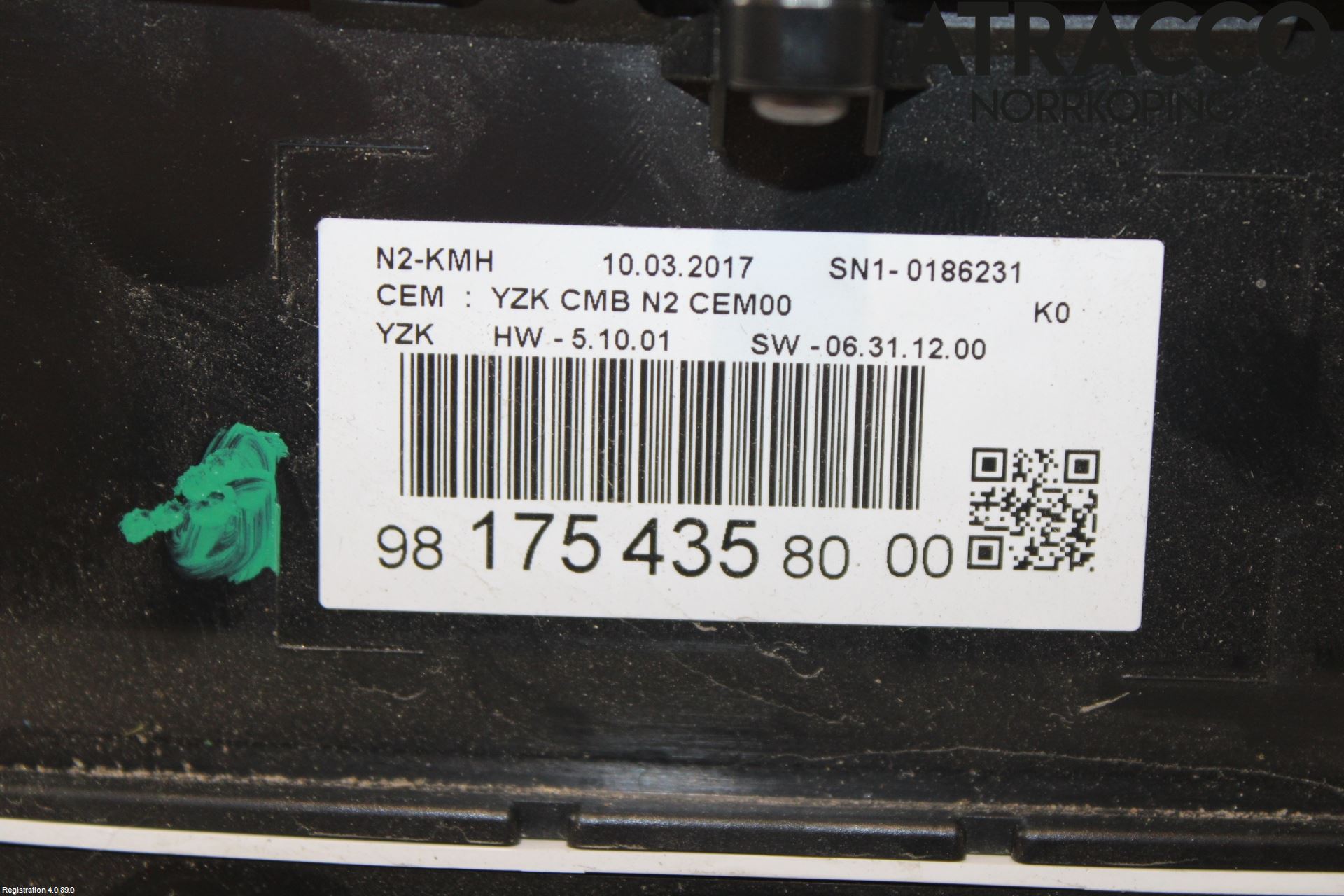 Peugeot EXPERT/E-EXPERT 17- Instrument Komb