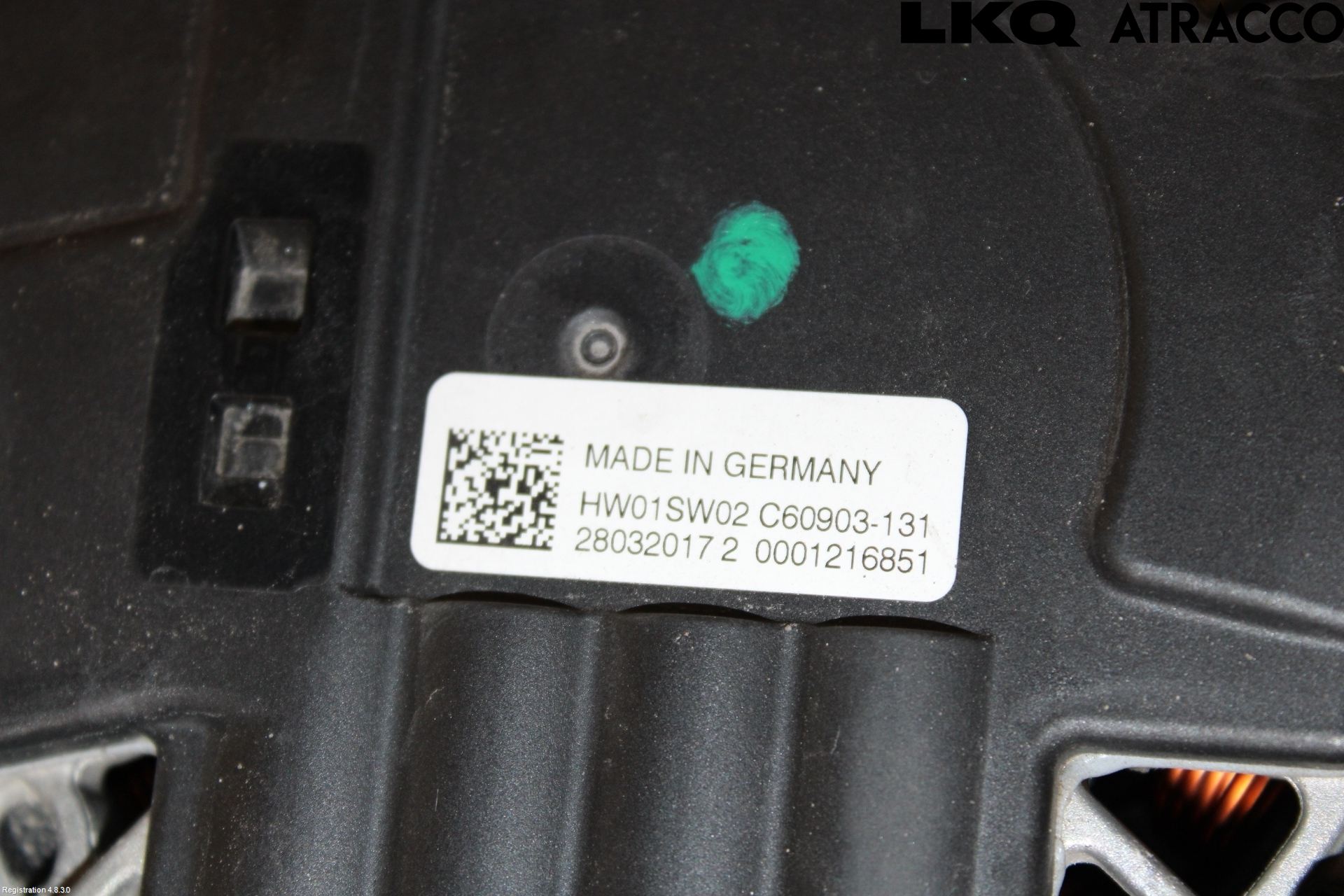 Volkswagen VW TIGUAN 16-24 Kylfläkt El