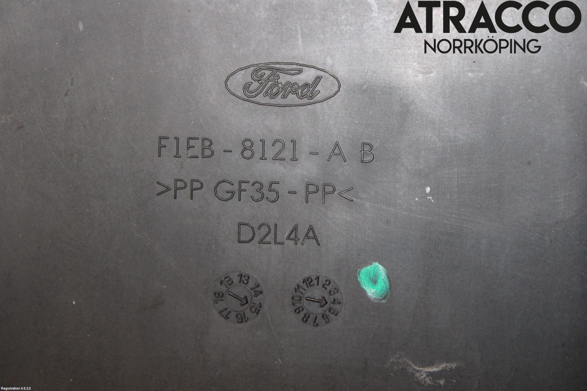 Ford FOCUS 15-18 Deflektor Plåt-Plast Kylning