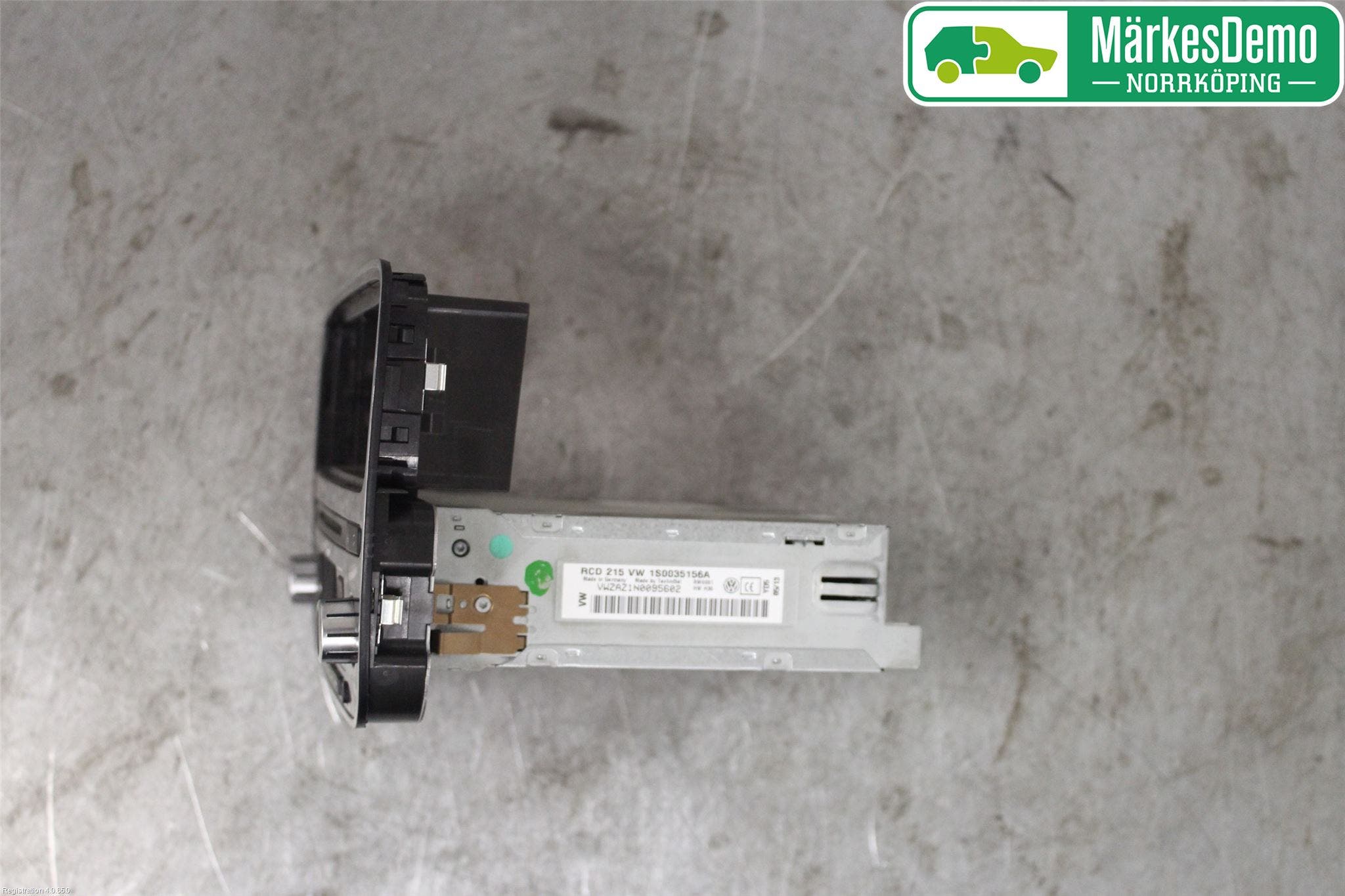 Volkswagen VW UP! / E-UP! Cd Radio - Multimediapanel