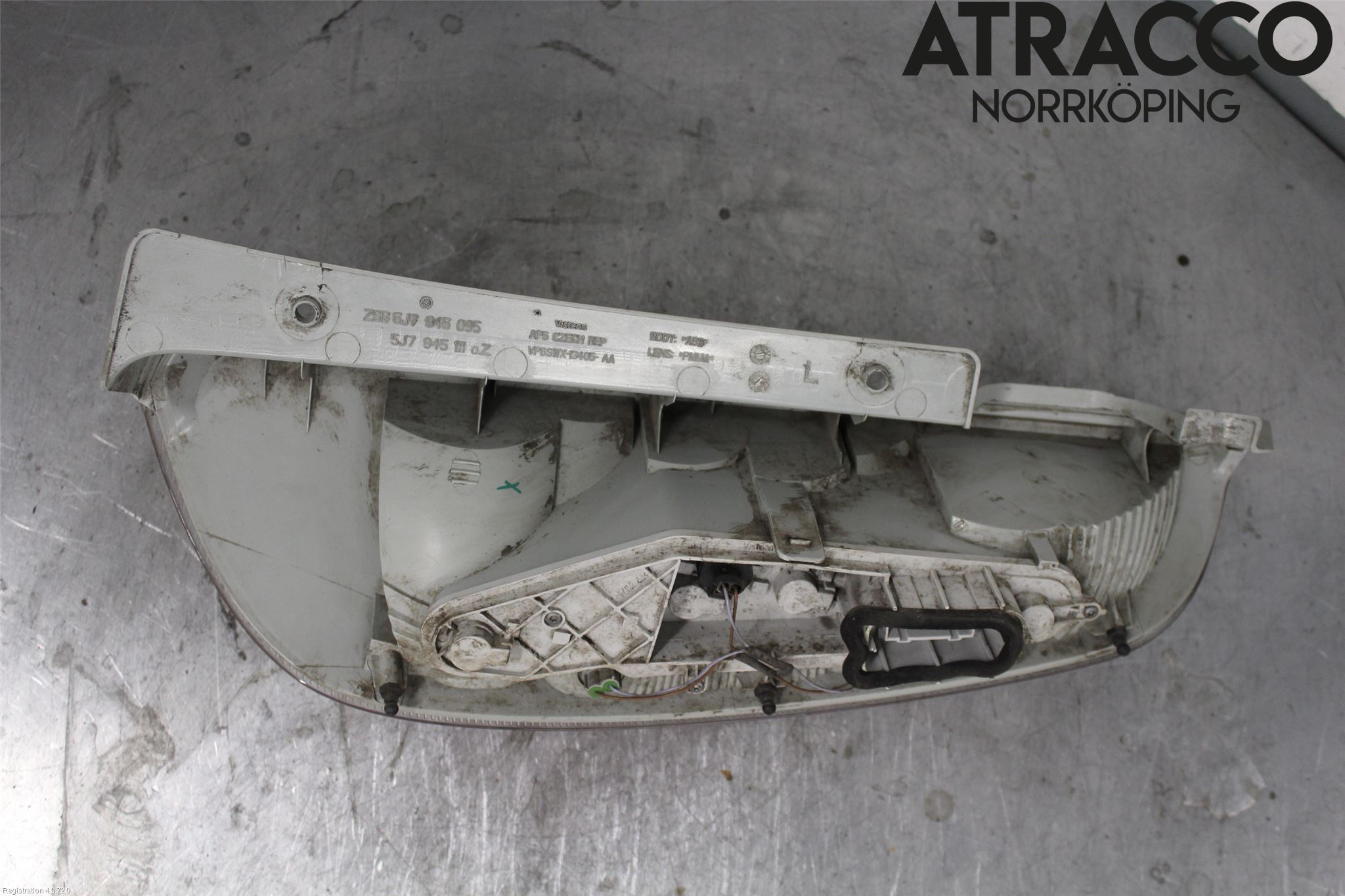 Skoda ROOMSTER Bakljus Vänster