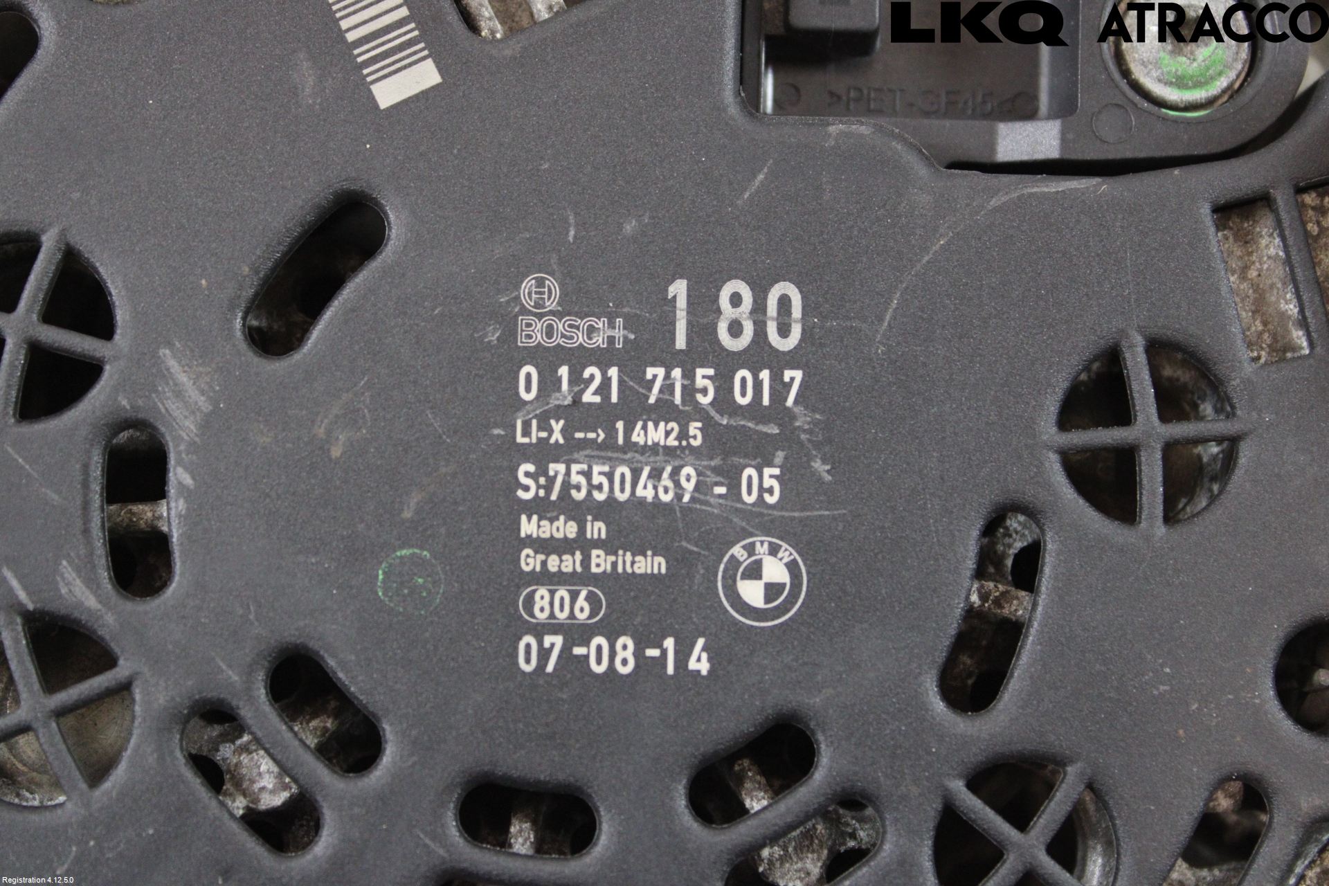 BMW 1 E87/81 5D/3D 03-11 Generator