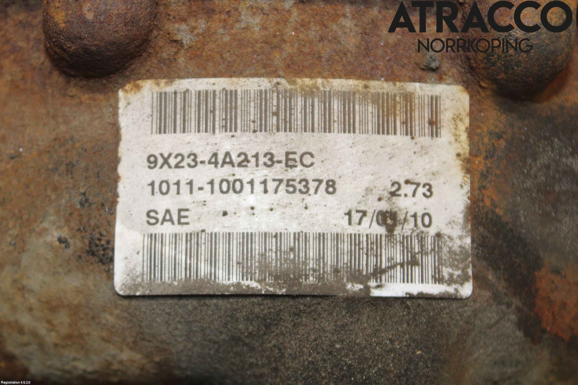 Jaguar XF 08-15 Bakväxel-Diff