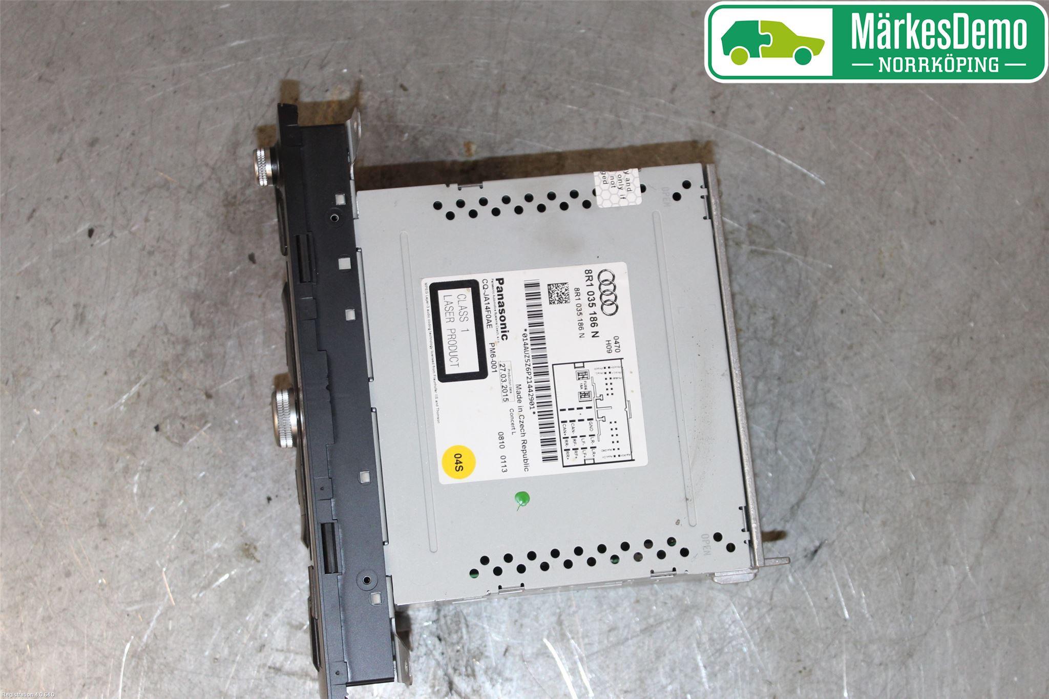 Audi A4 12-15 Cd Radio - Multimediapanel