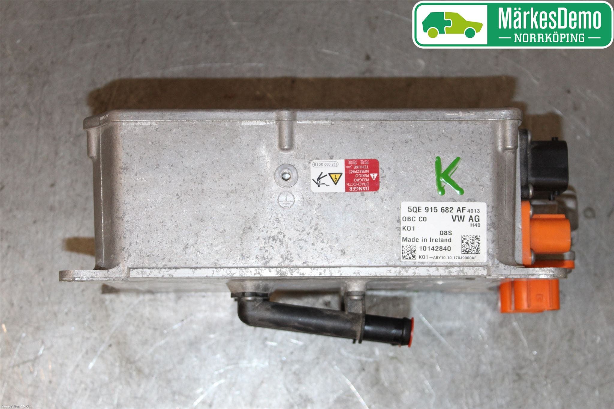 Volkswagen VW PASSAT 15-19 Batteriladdare Högspänning