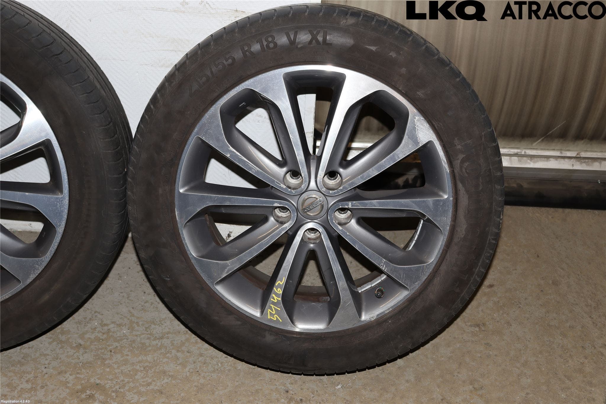 Nissan QASHQAI 10-14 Sommardäck Alumfälg 4St