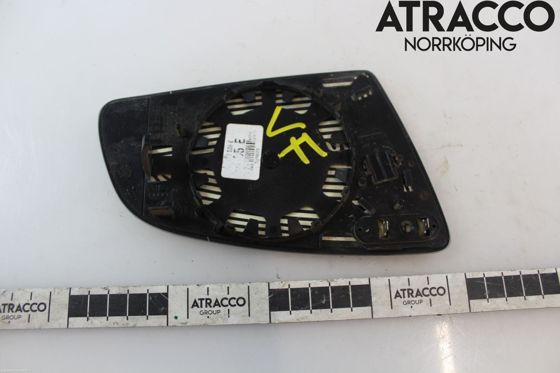 Audi A4/S4 05-07 Spegelglas Vä