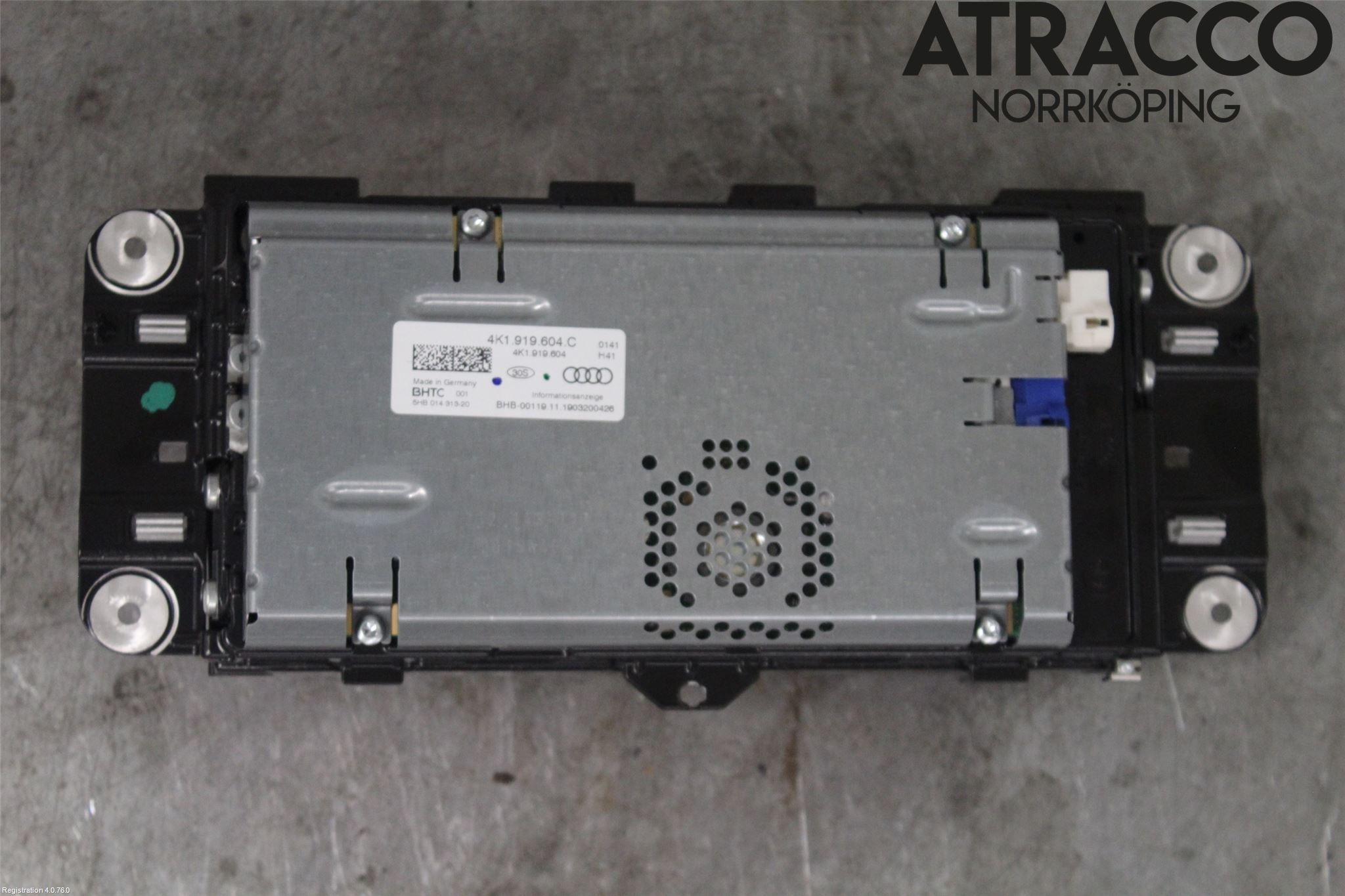 Audi A6 F2/C8 19- Bildskärm