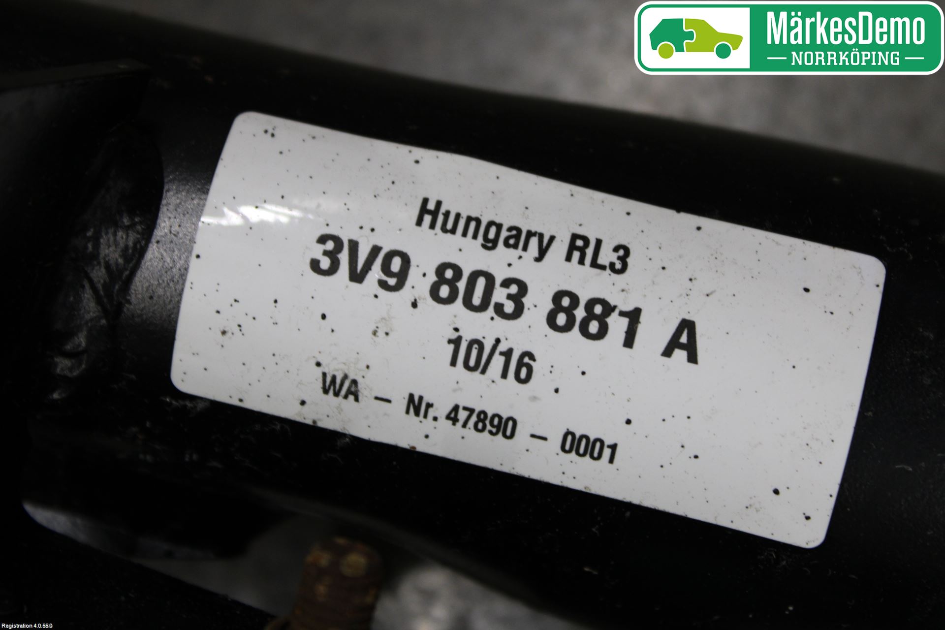 Skoda SUPERB 09-15 Dragkrok