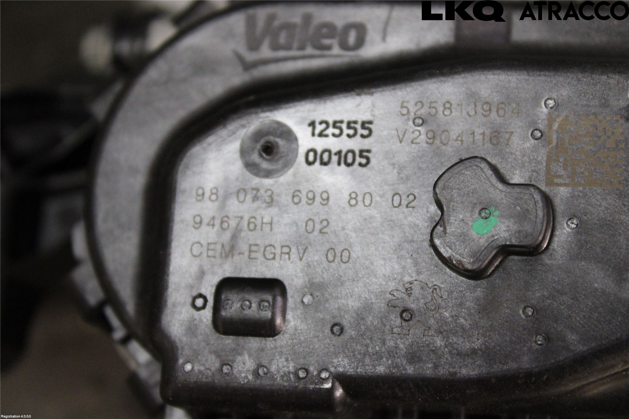 Peugeot 508 11-18 Egr Ventil