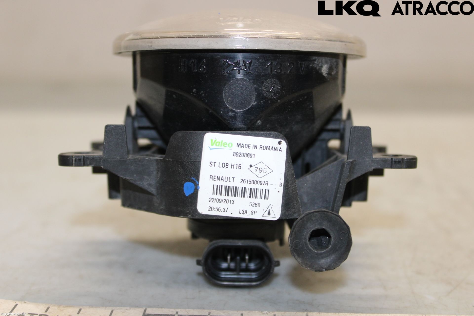 Renault CLIO IV 12-16 Dimljus-Varselljus Fram