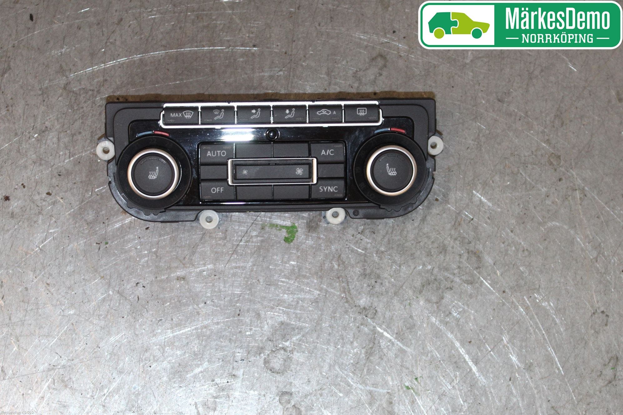 Volkswagen VW GOLF VI 09-13 Värmereglage