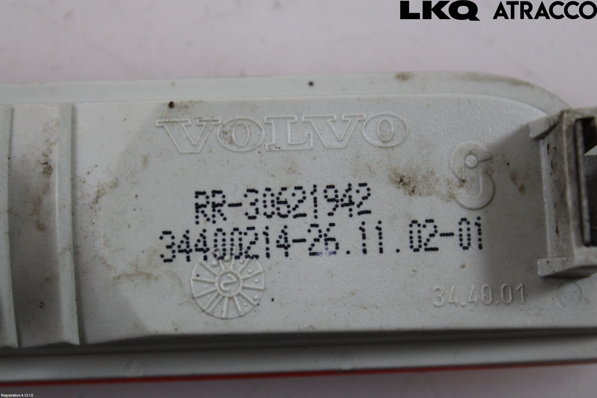 Volvo S40/V40    96-04 Blinkersglas Bak Hö