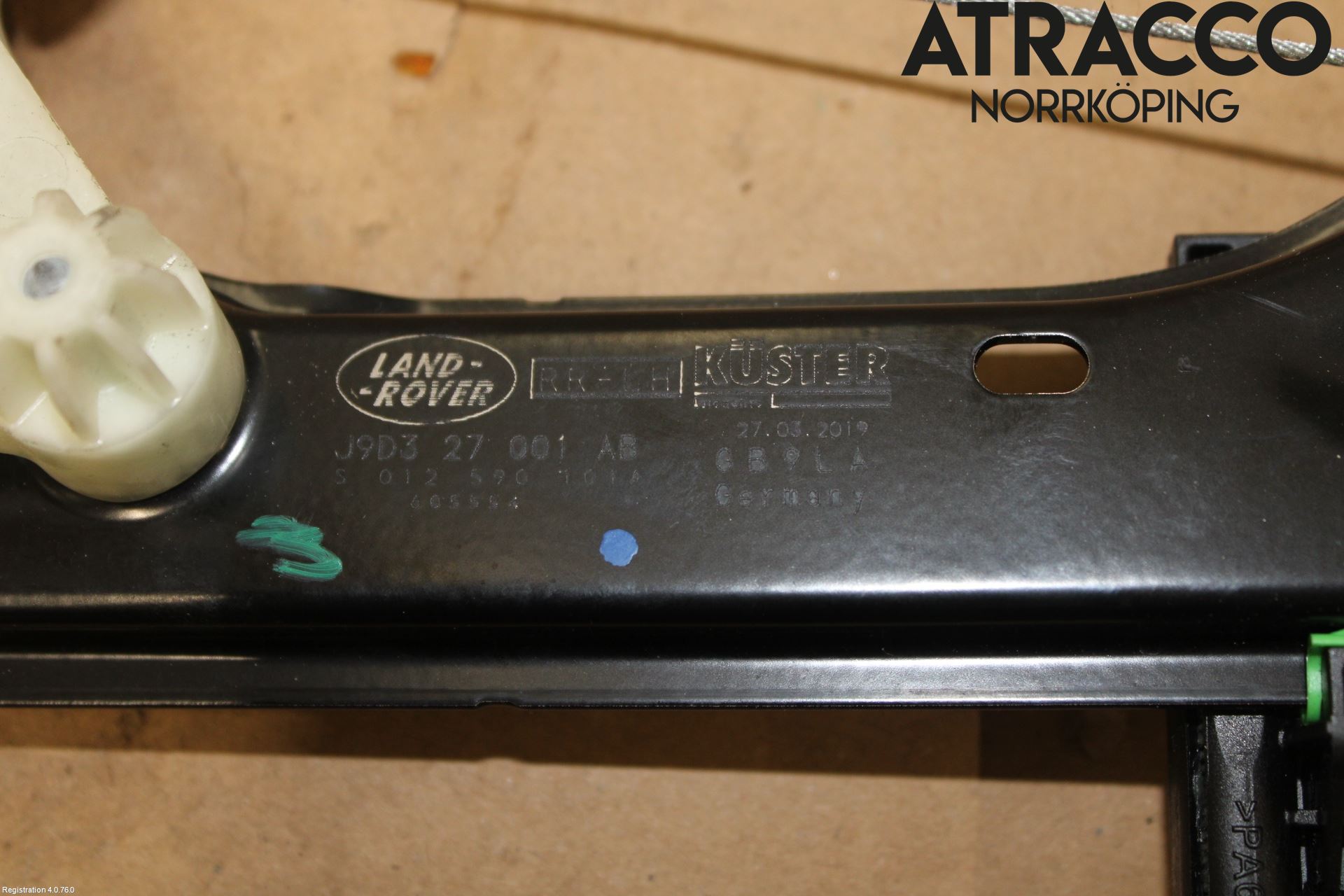 Jaguar I-PACE 18- Fönsterhiss El Kompl