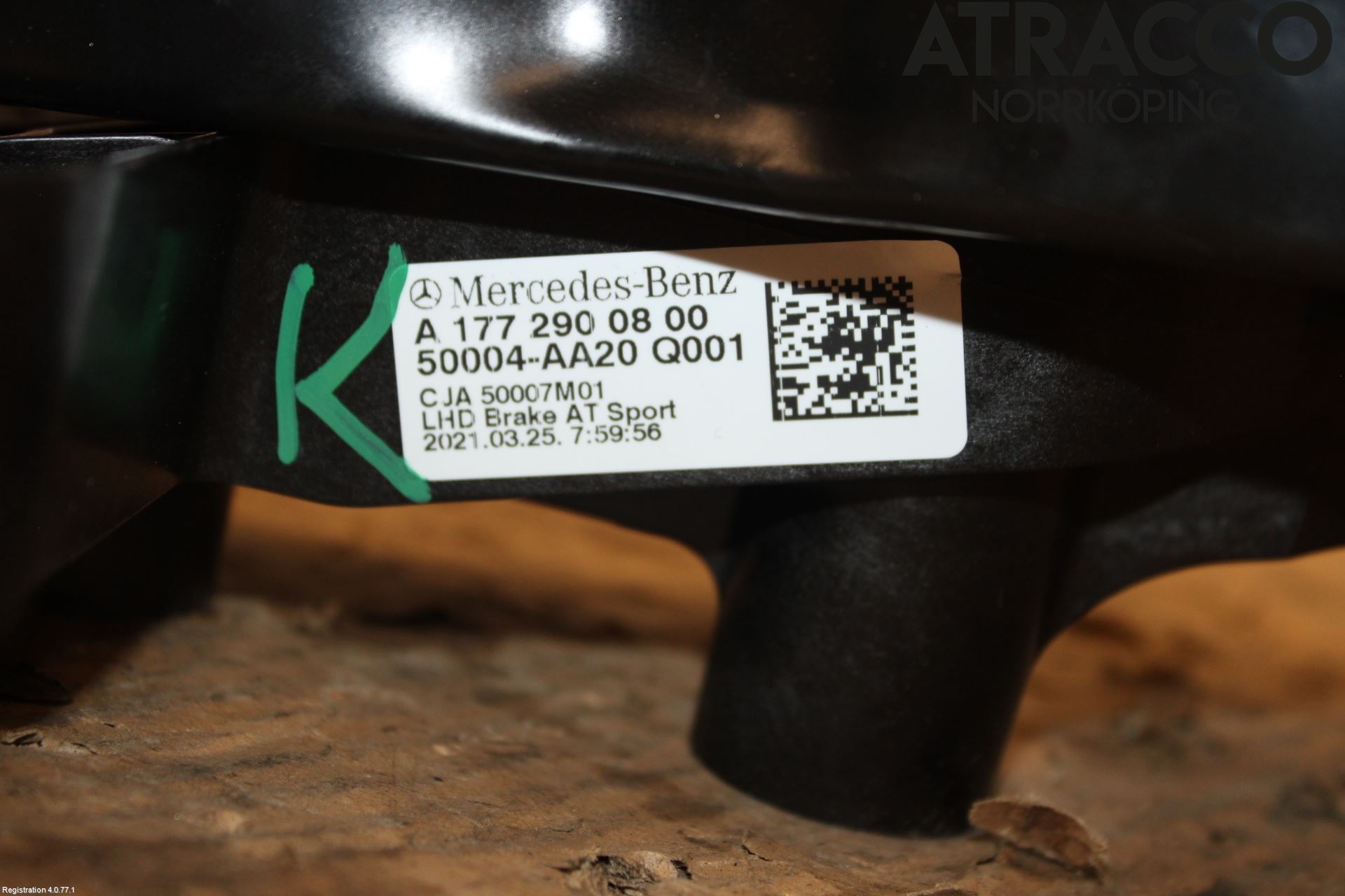 Mercedes-Benz MB CLA-KLASS (C118/X118) 19- Bromspedal