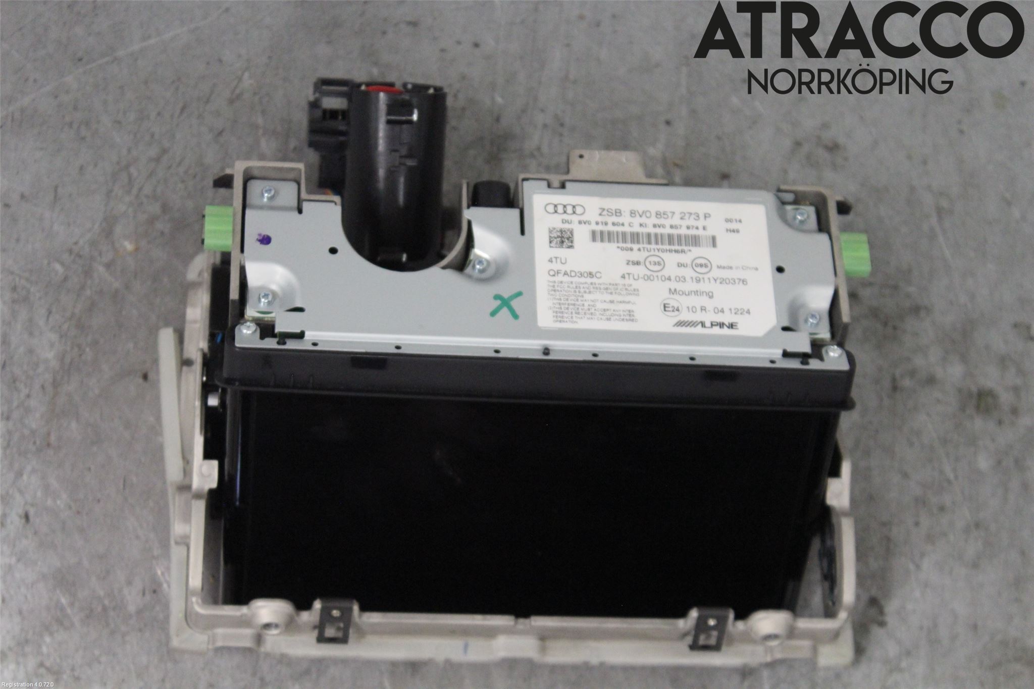 Audi A3/S3 8V 13-20 Bildskärm