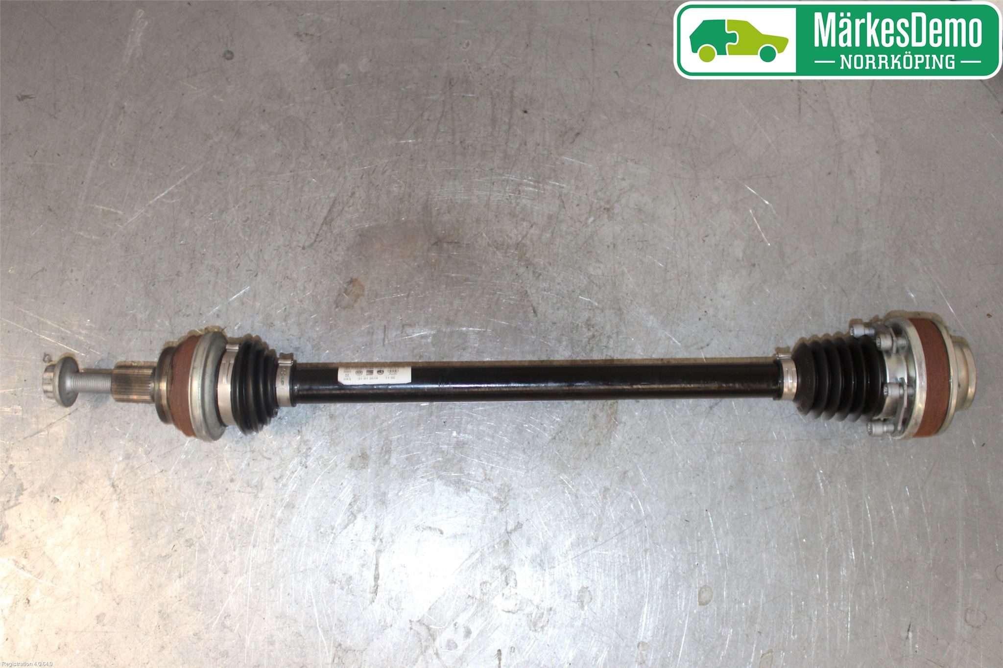 Volkswagen VW GOLF / E-GOLF VII 13-20 Drivaxel Bak Höger