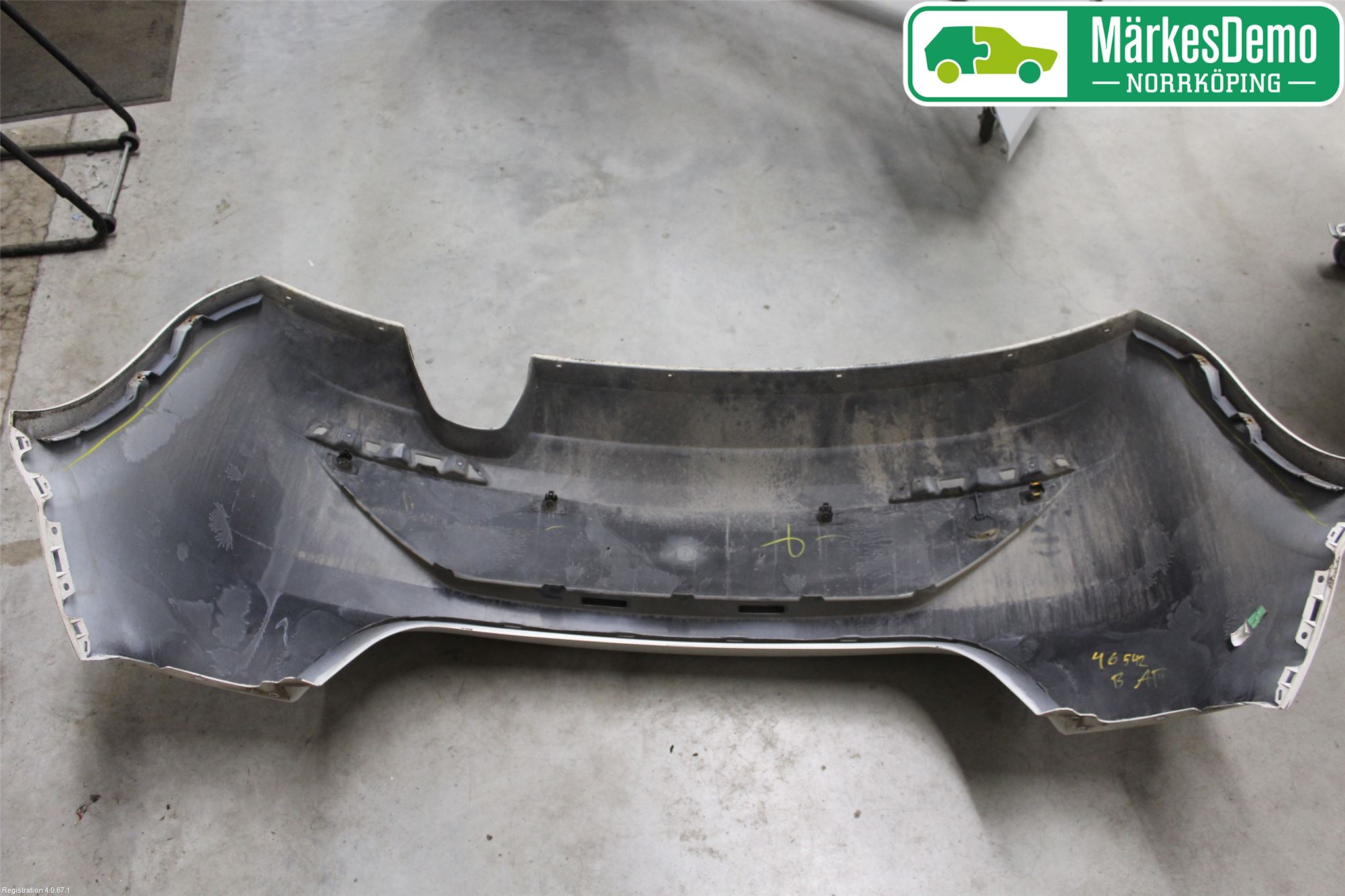 Seat LEON 06-12 Stötfångarbeklädnad Bak