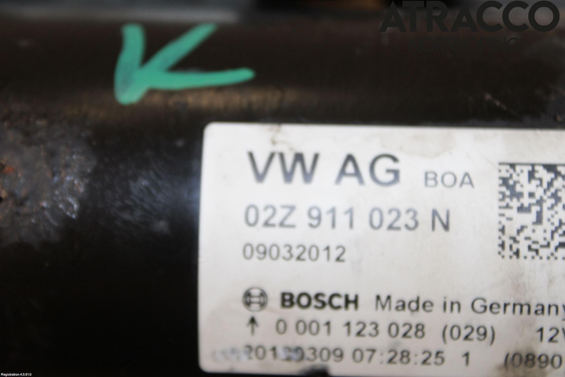 Skoda FABIA 07-14 Startmotor Diesel