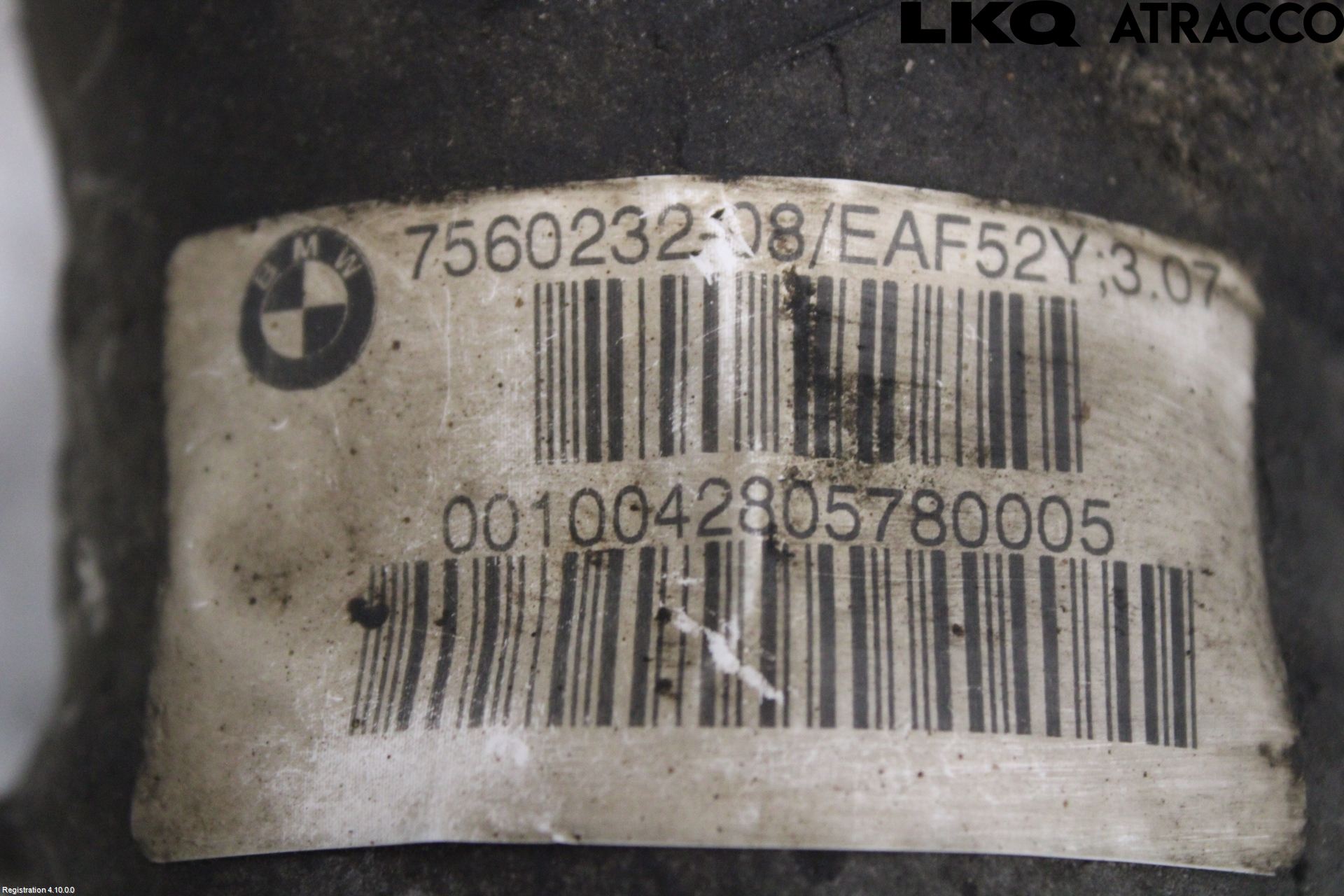 BMW 3 E90/91 SED/TOU 05-12 Framvagn Diffrential