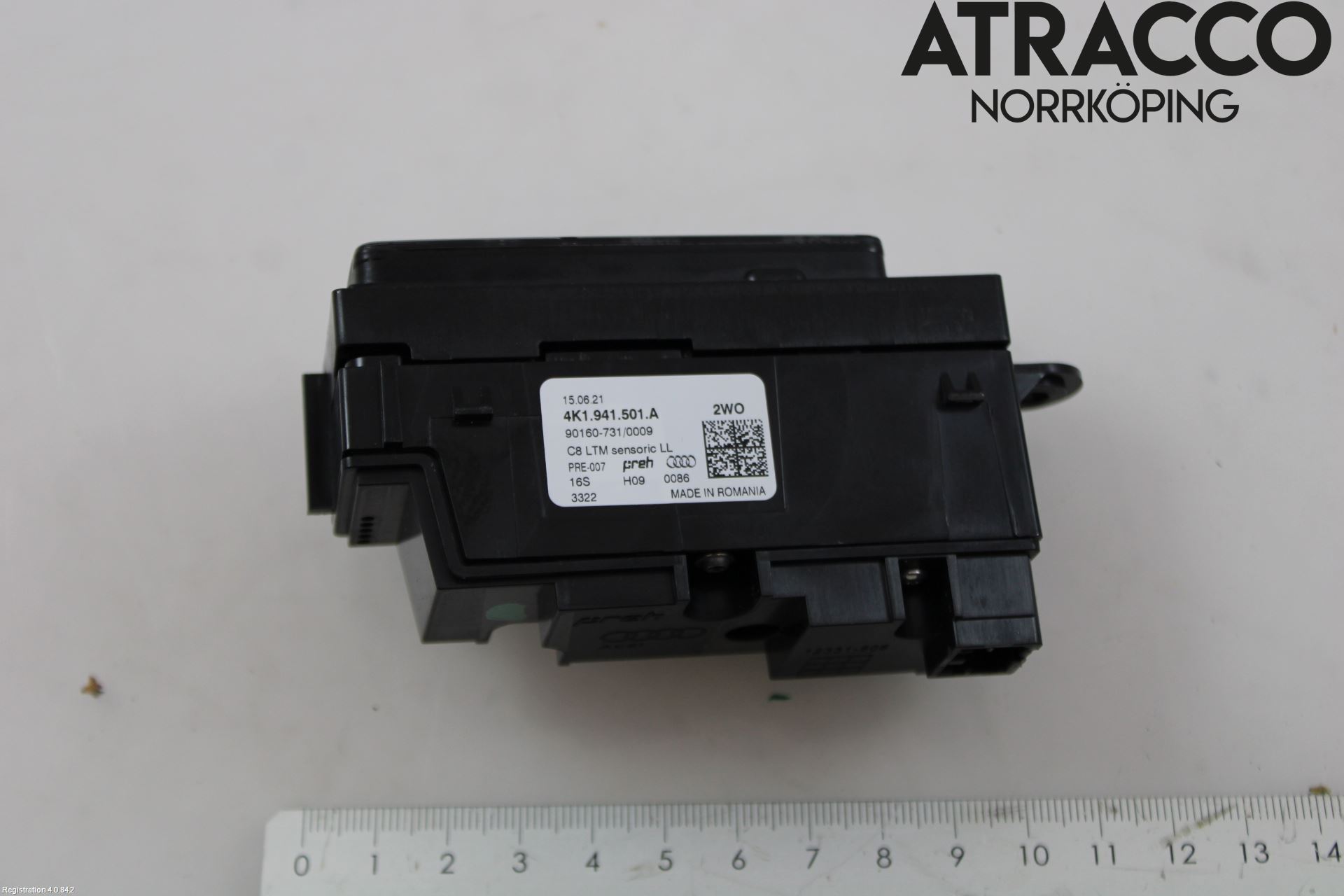 Audi E-TRON GT FW 21- Strömställare Ljus