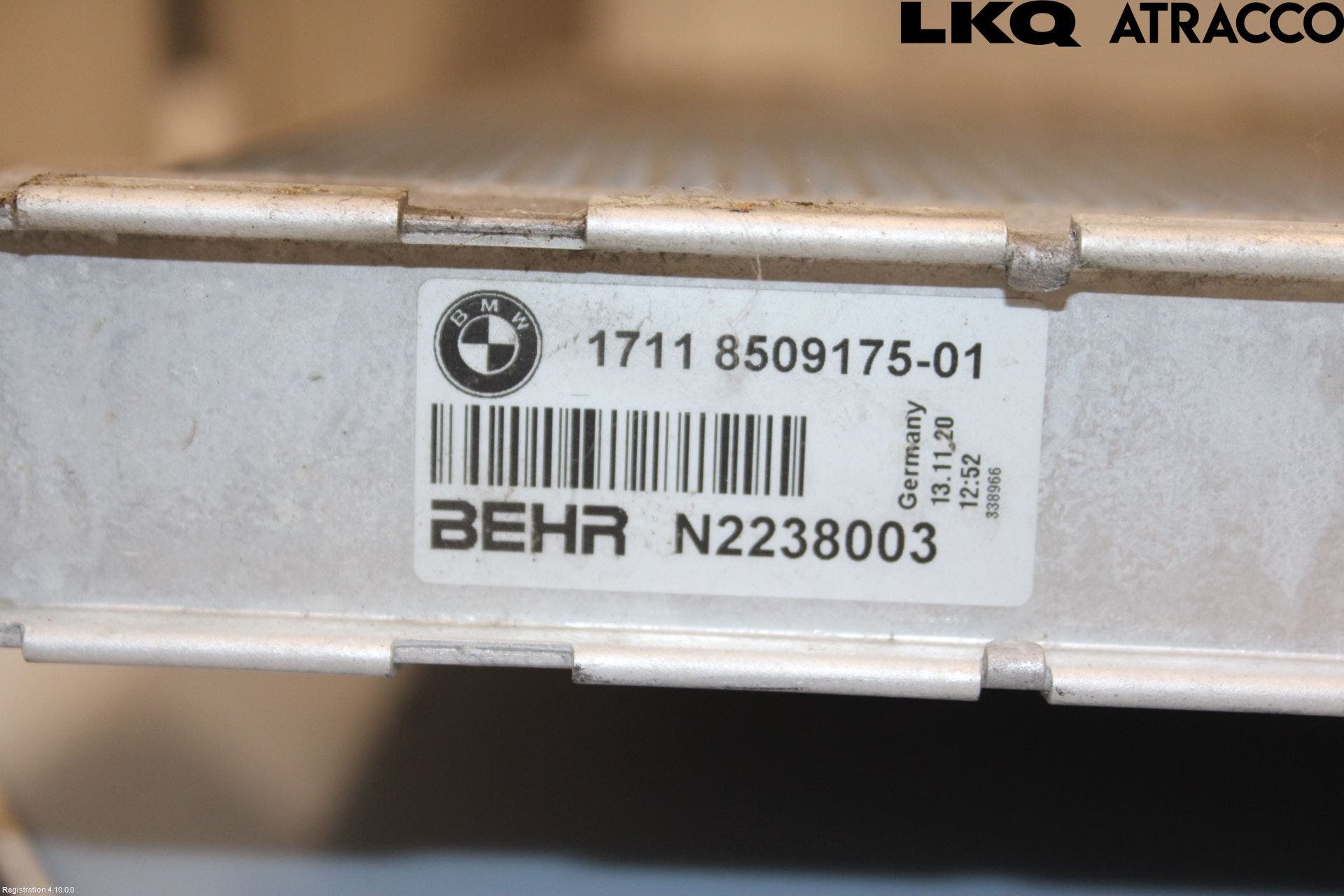 BMW 5 F10/F11/F18 09-17 Kylare Aut