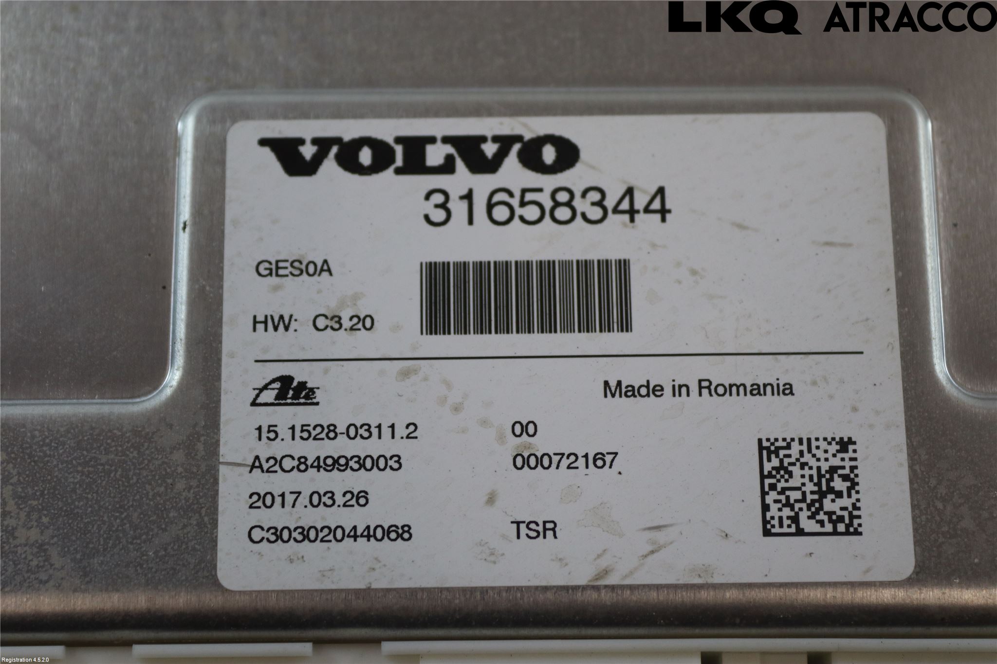 Volvo V90 CROSS COUNTRY 17->> Styrenhet Fjädring