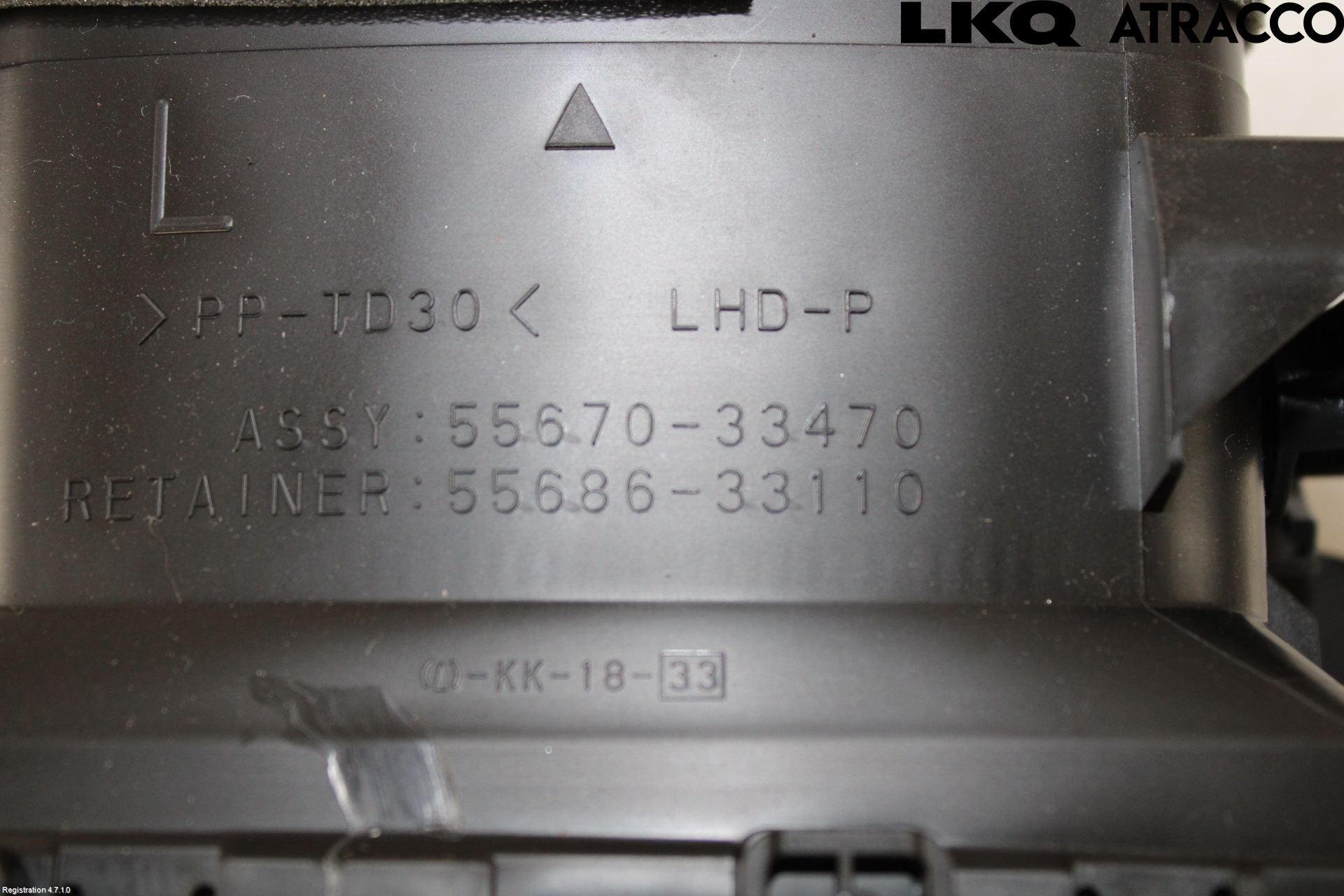 Lexus ES 250/300/330 Defrosterkanal-Munstycke