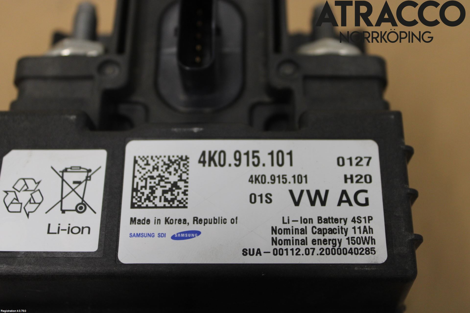 Audi A6 F2/C8 19- Batteri Högspänning