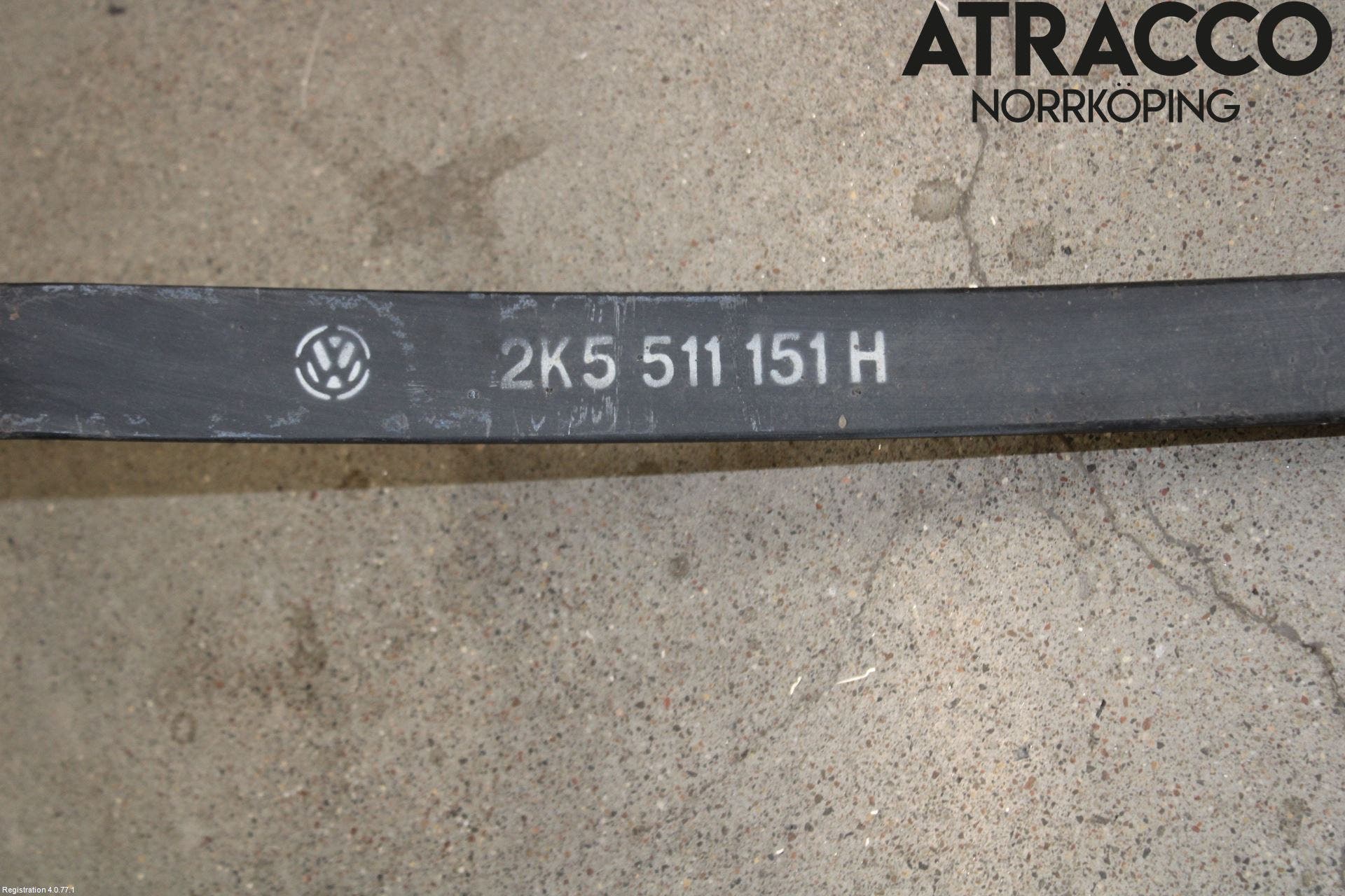 Volkswagen VW CADDY 16-20 Fjäder Bak Blad