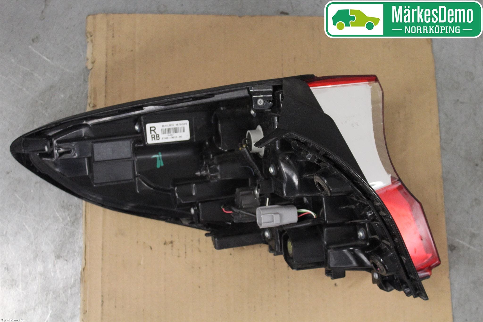 Toyota C-HR 16-23 Bakljus Höger