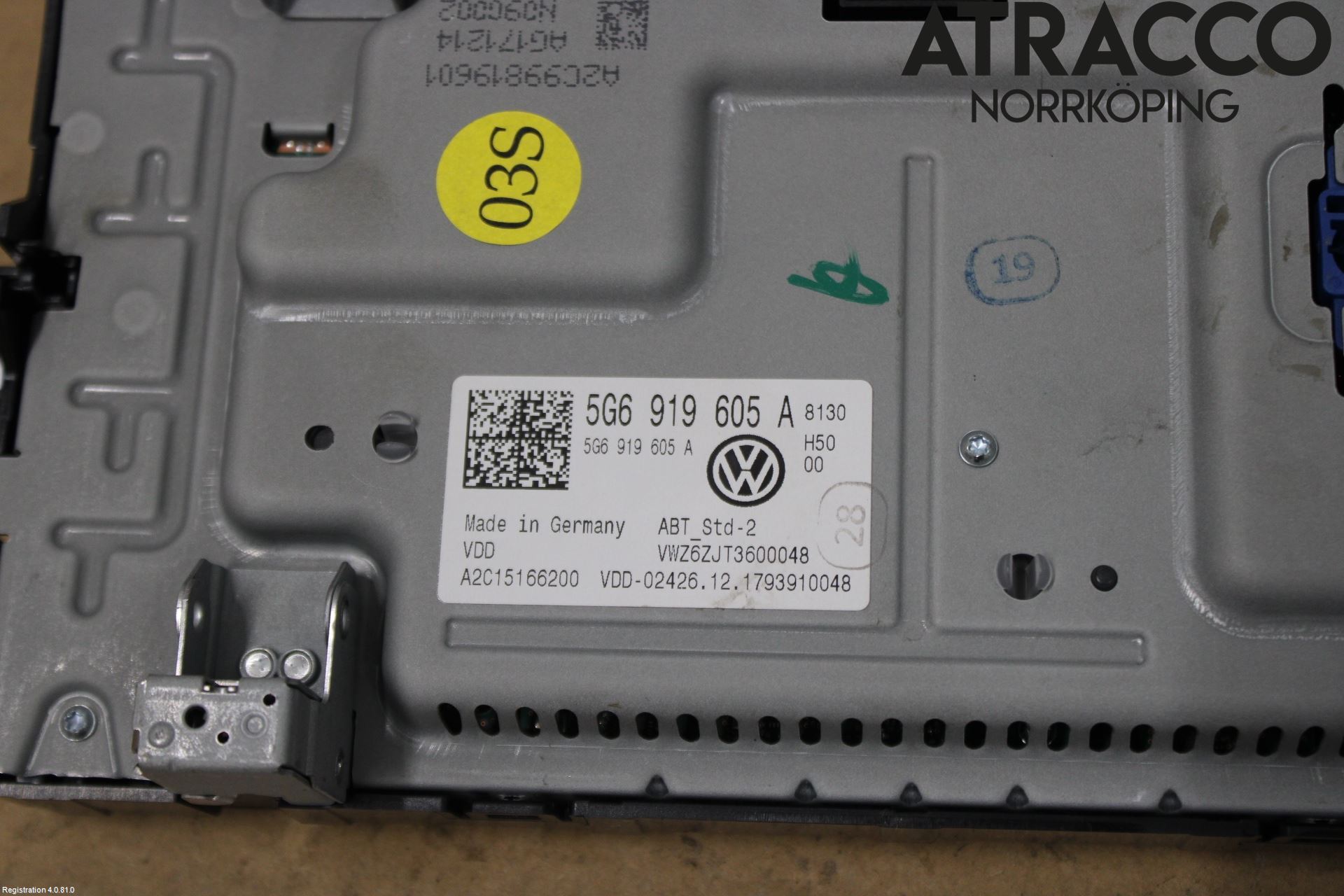 Volkswagen VW TIGUAN ALLSPACE 18- Multifunktionsdisplay