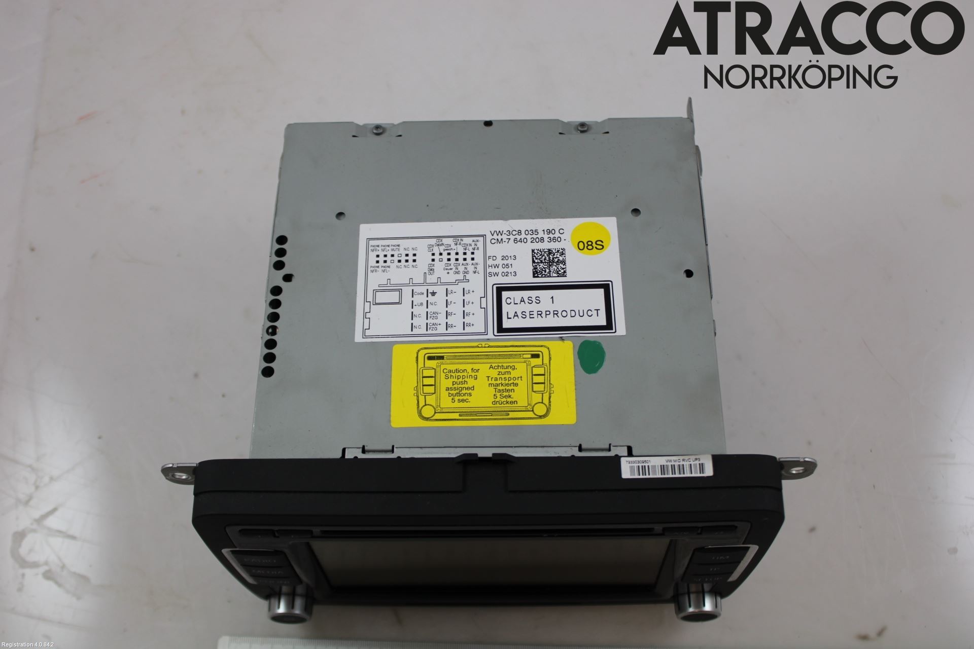 Volkswagen VW PASSAT 11-14 Cd Radio - Multimediapanel