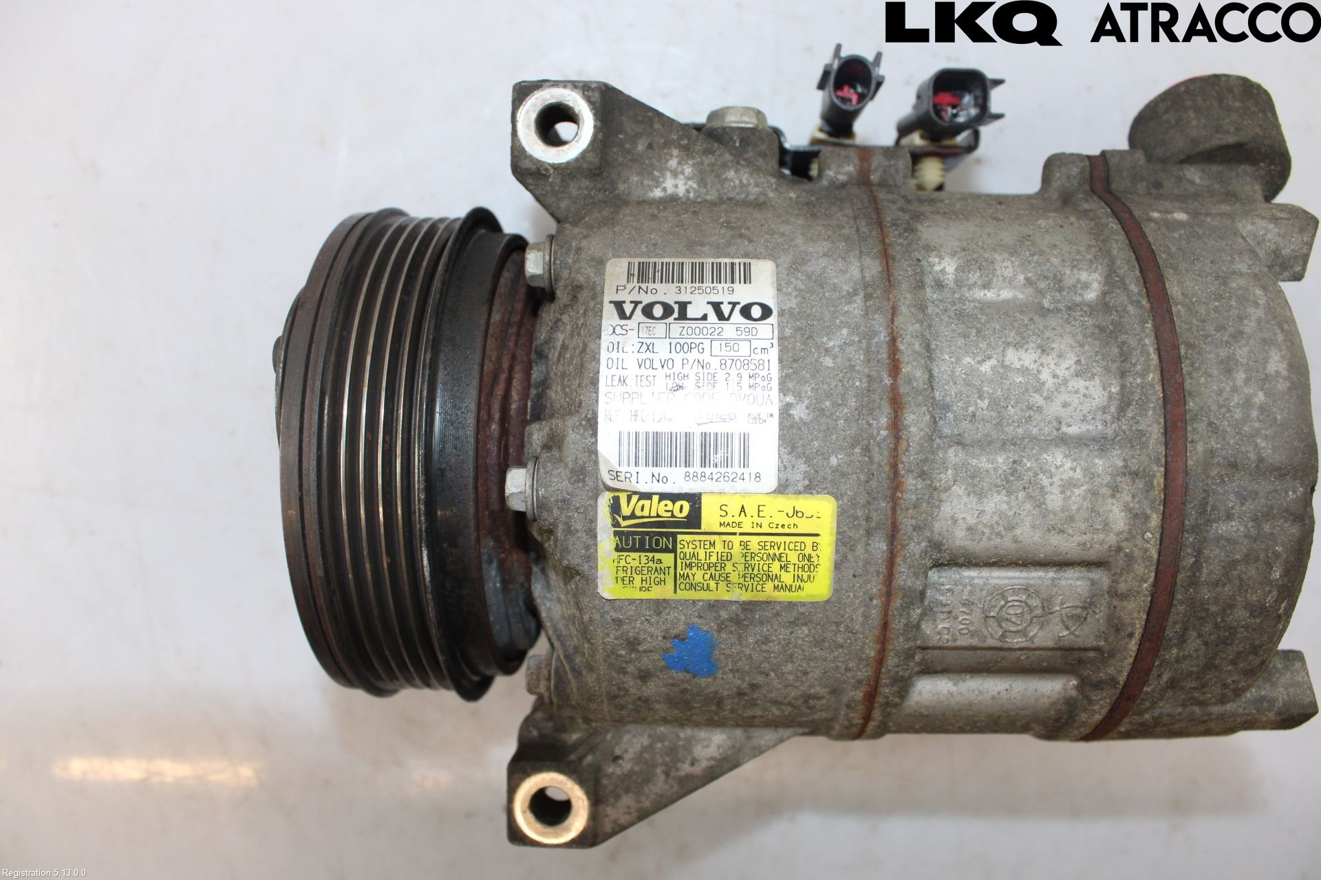 Volvo V70 08-13 Ac Kompressor