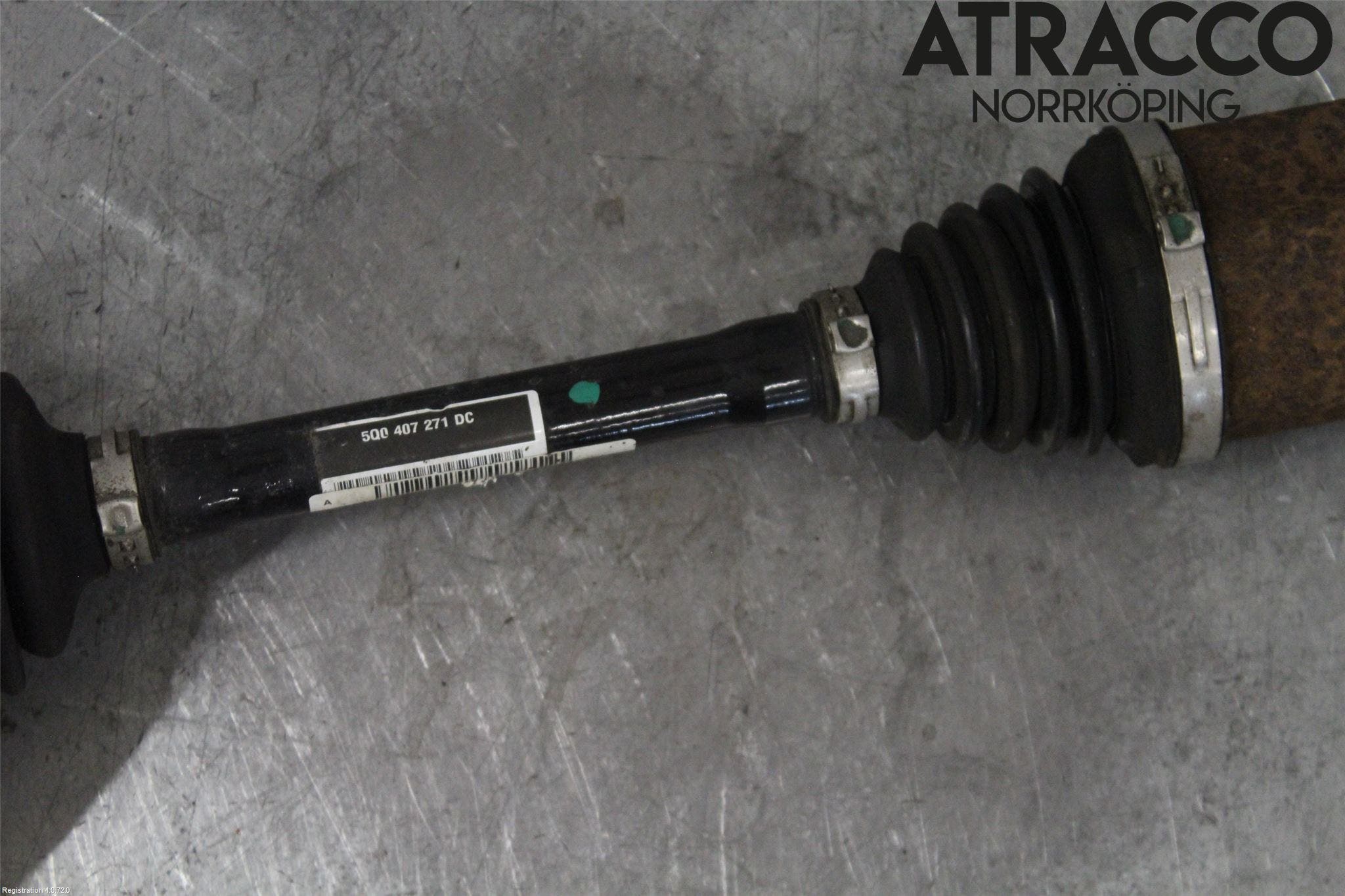 Volkswagen VW GOLF / E-GOLF VII 13-20 Drivaxel Fram Vänster