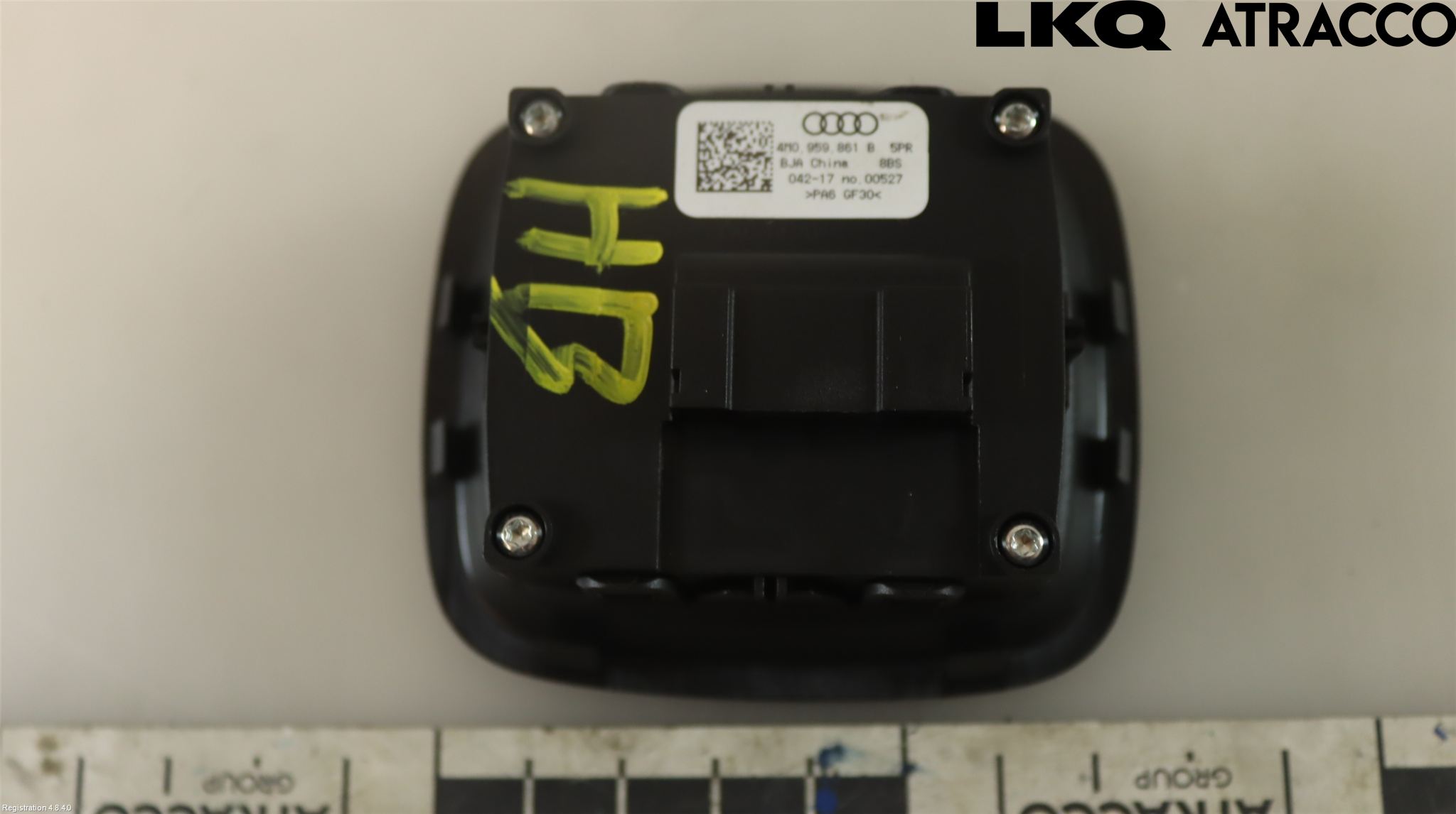 Audi Q7/SQ7 Strömställare Stolregler