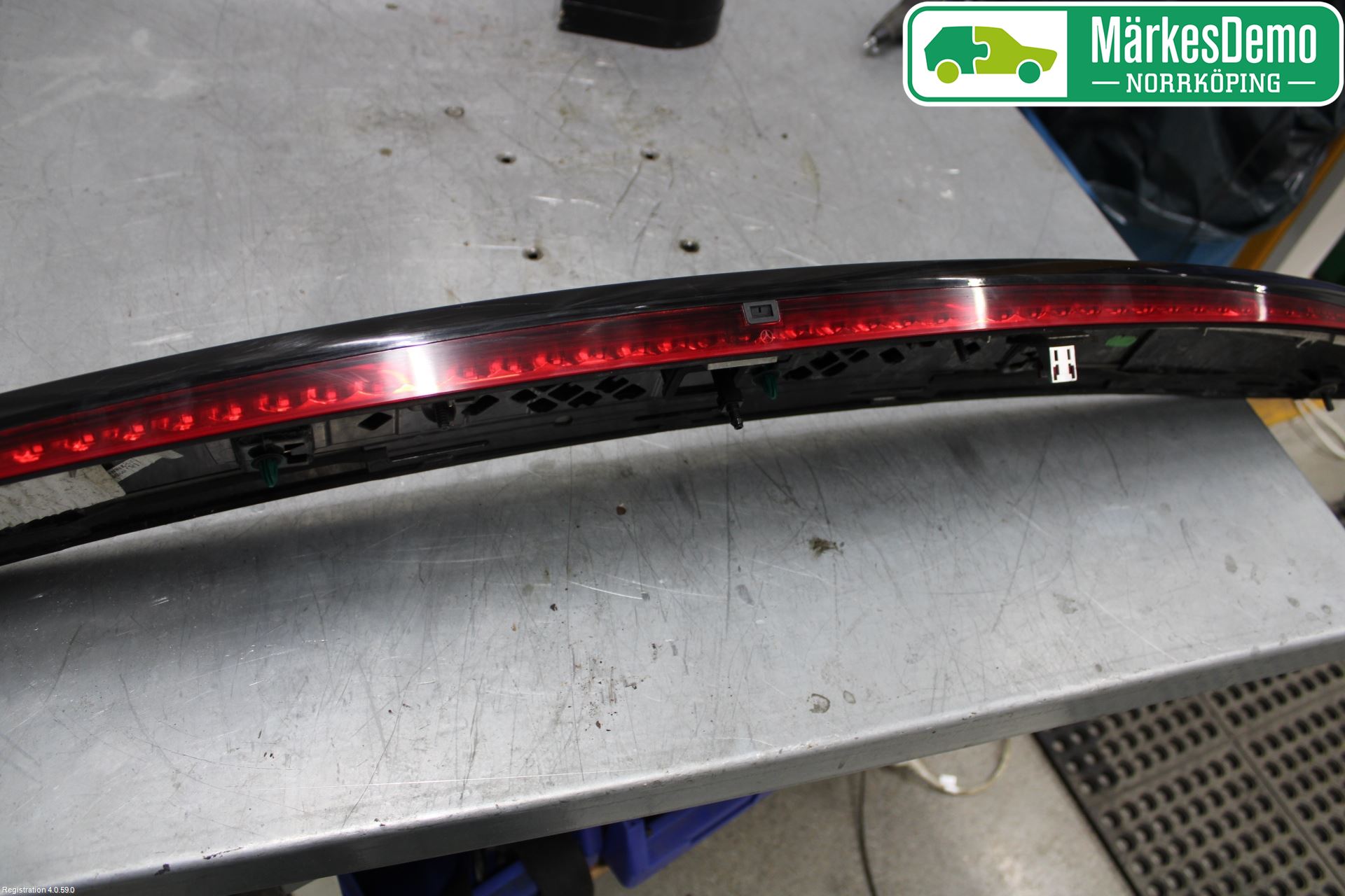 Mercedes-Benz MB E-KLASS (W212) 09-16 Spoiler Baklucka