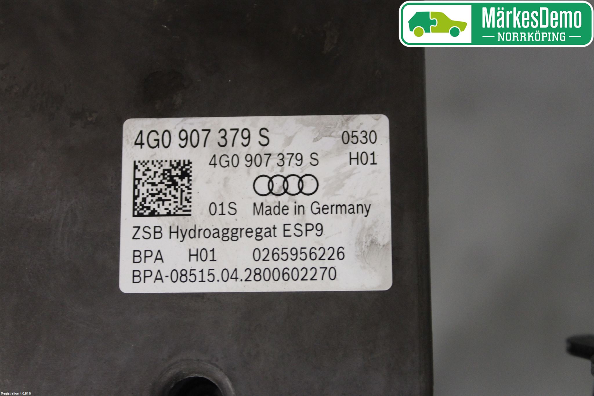 Audi A6/S6 4G 11-18 Abs Hydraulaggregat