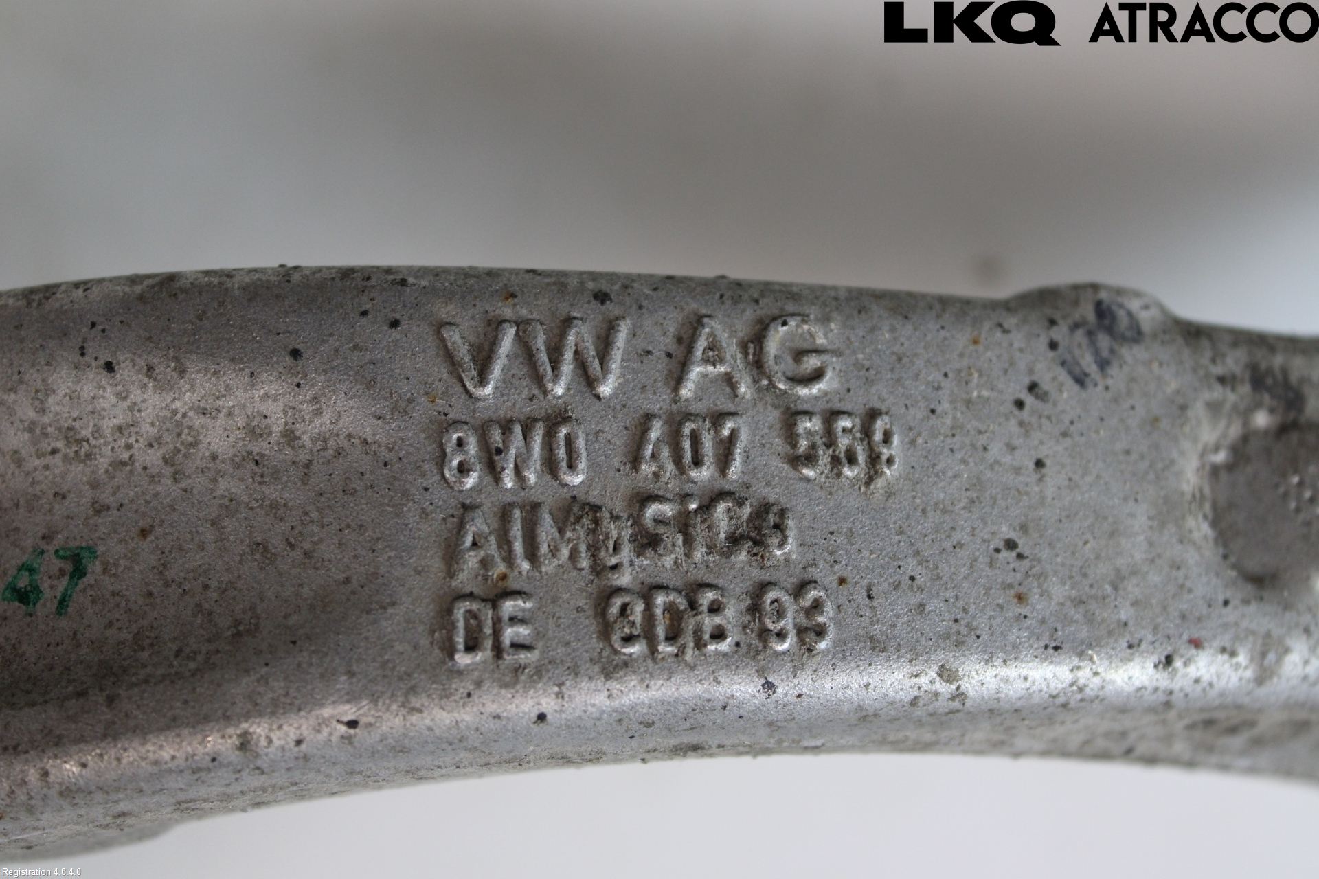 Audi A4/S4 B9 20- Styrspindel Lagerhus Vä