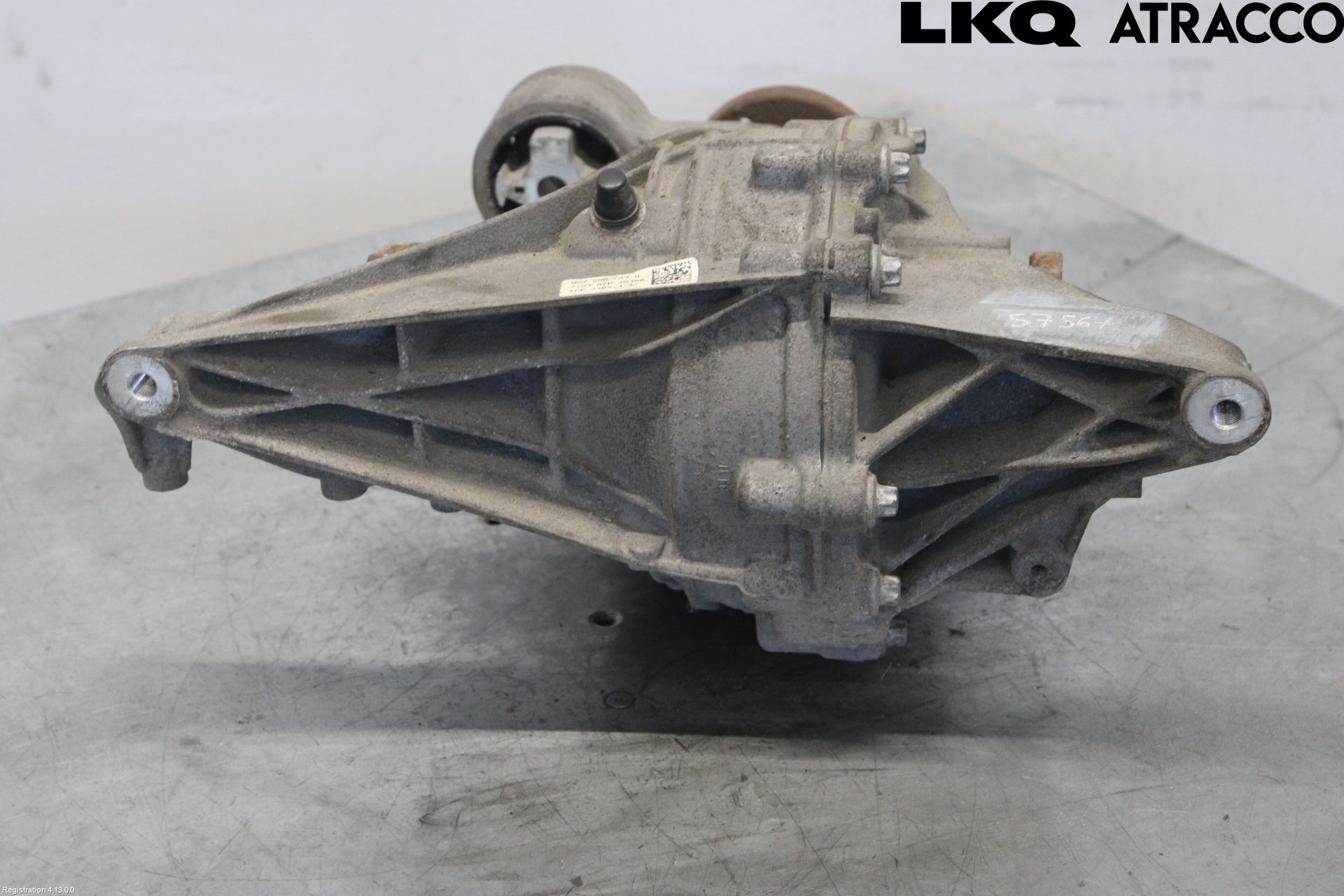 Volkswagen VW TOUAREG CR 18- Bakväxel-Diff
