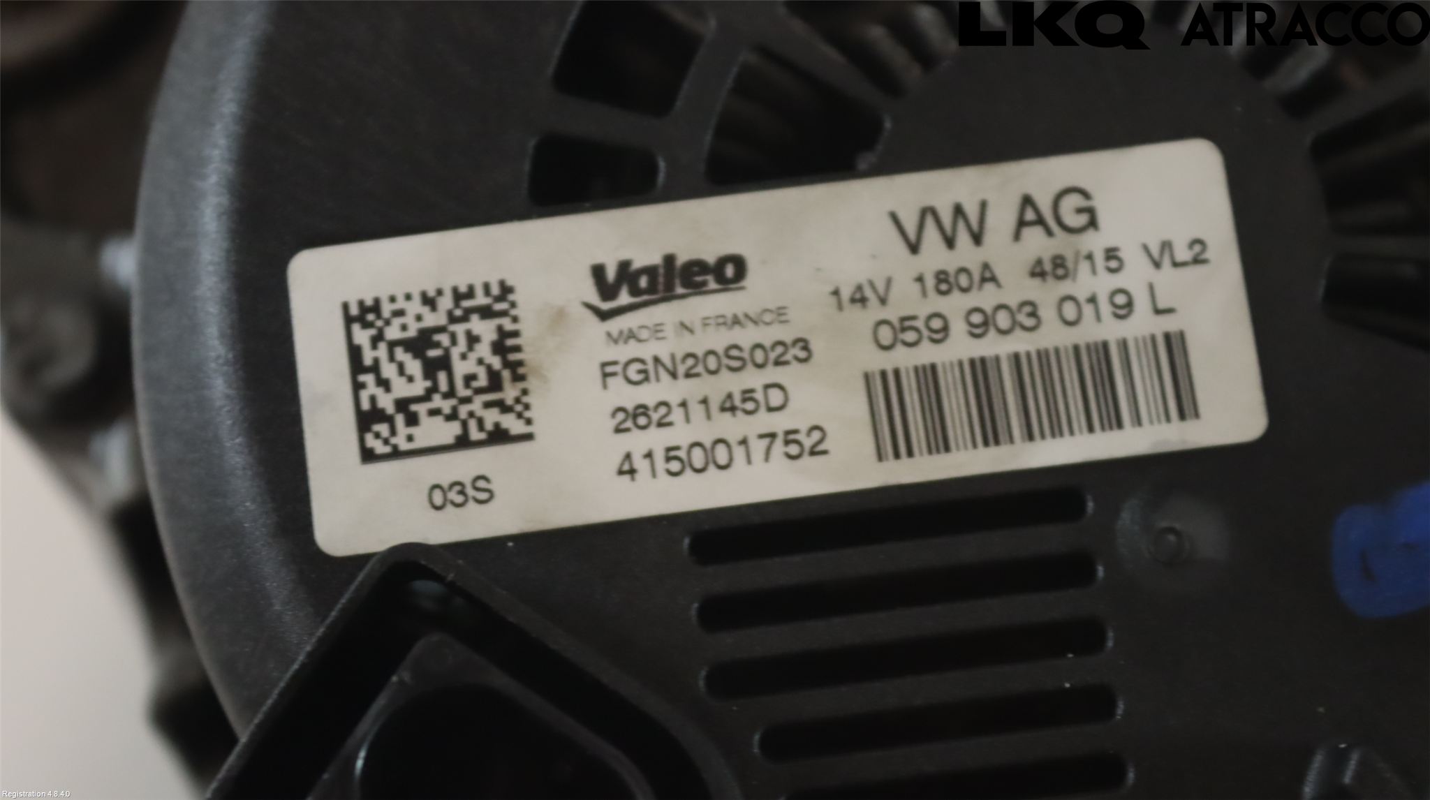 Audi A6 ALLROAD 12-18 Generator
