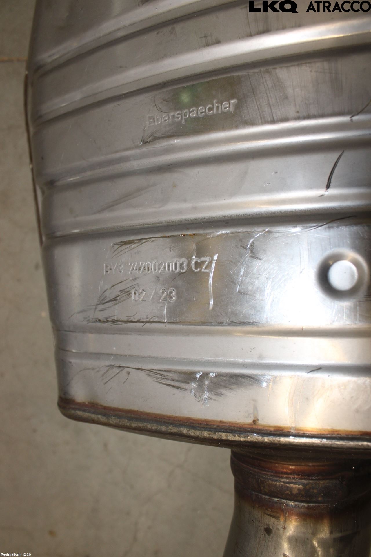 Audi A4/S4 B9 20- Avgassystem Komp Ej Kat