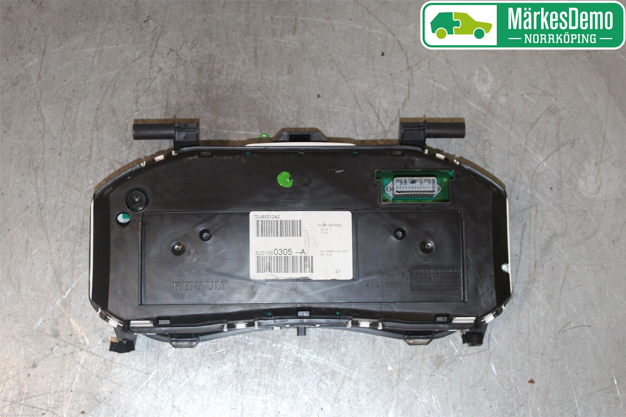 Renault CLIO III  09-12 Instrument Komb