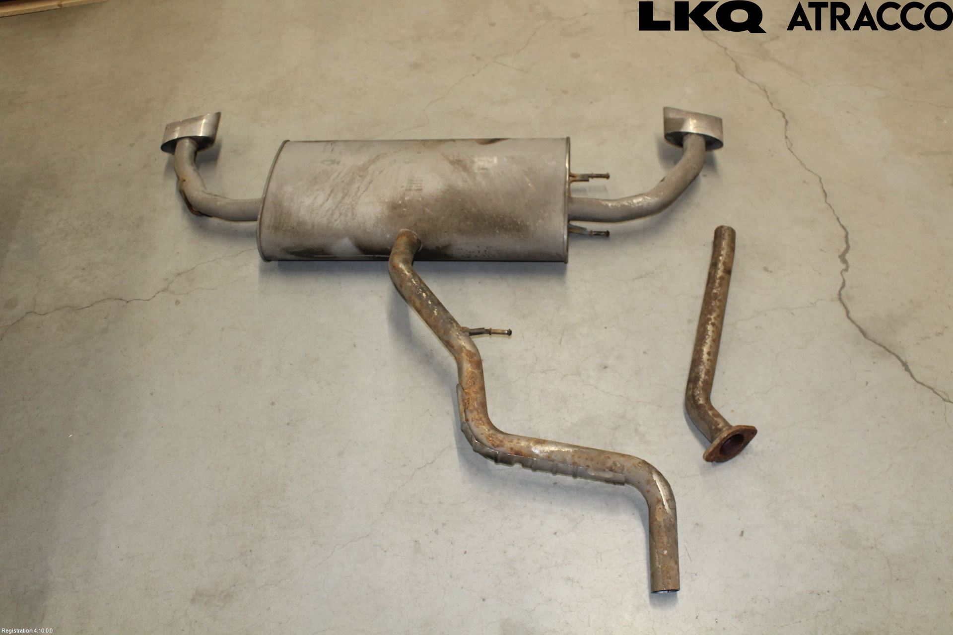 MG HS/EHS 21- Avgas Bakre Dämpare