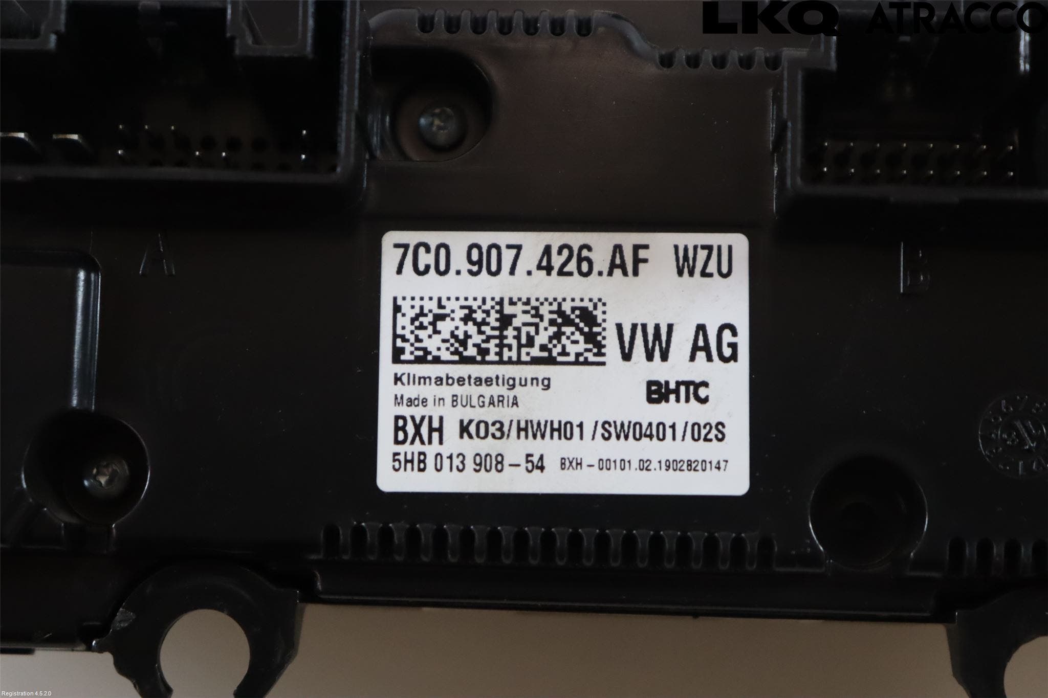 Volkswagen VW CRAFTER II / E-CRAFTER 17- Ac Styrenhet Ac Manöveren